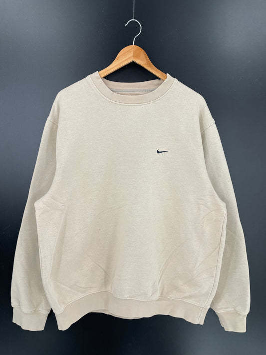 00’ NIKE MINI SWOOSH Size L Vintage Sweat-shirt / K509