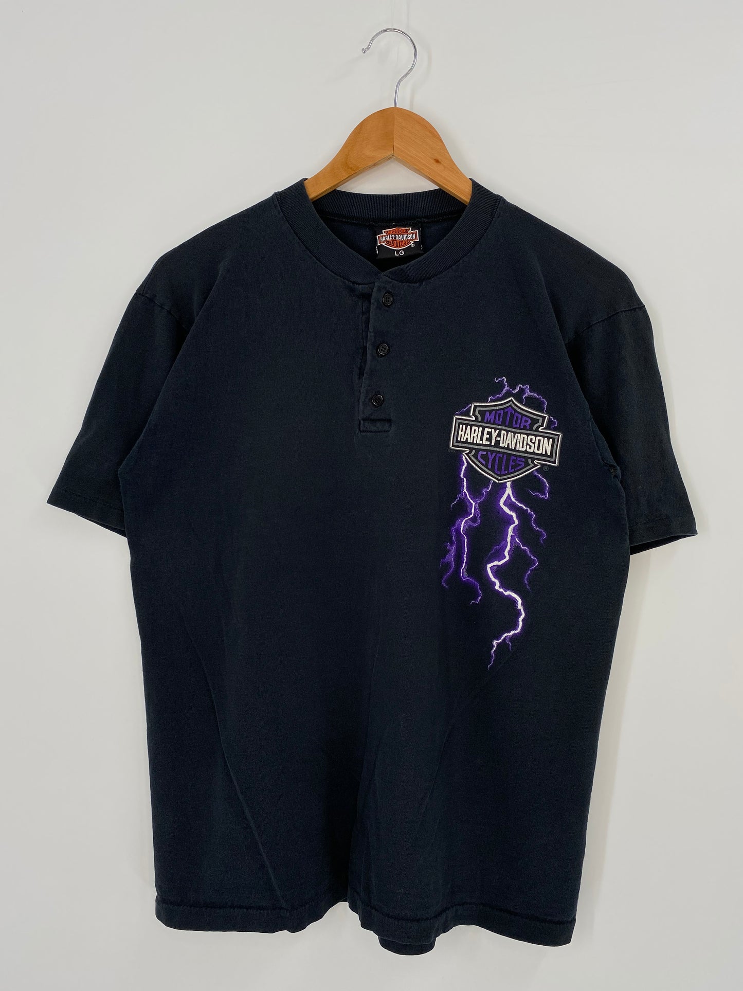 Vintage HARLEY DAVIDSON Size L T-Shirts / K3913