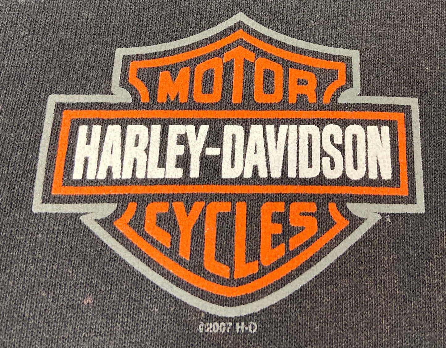 00's Harley Davidson Vintage Hoodie Sweat-Shirts / 2398