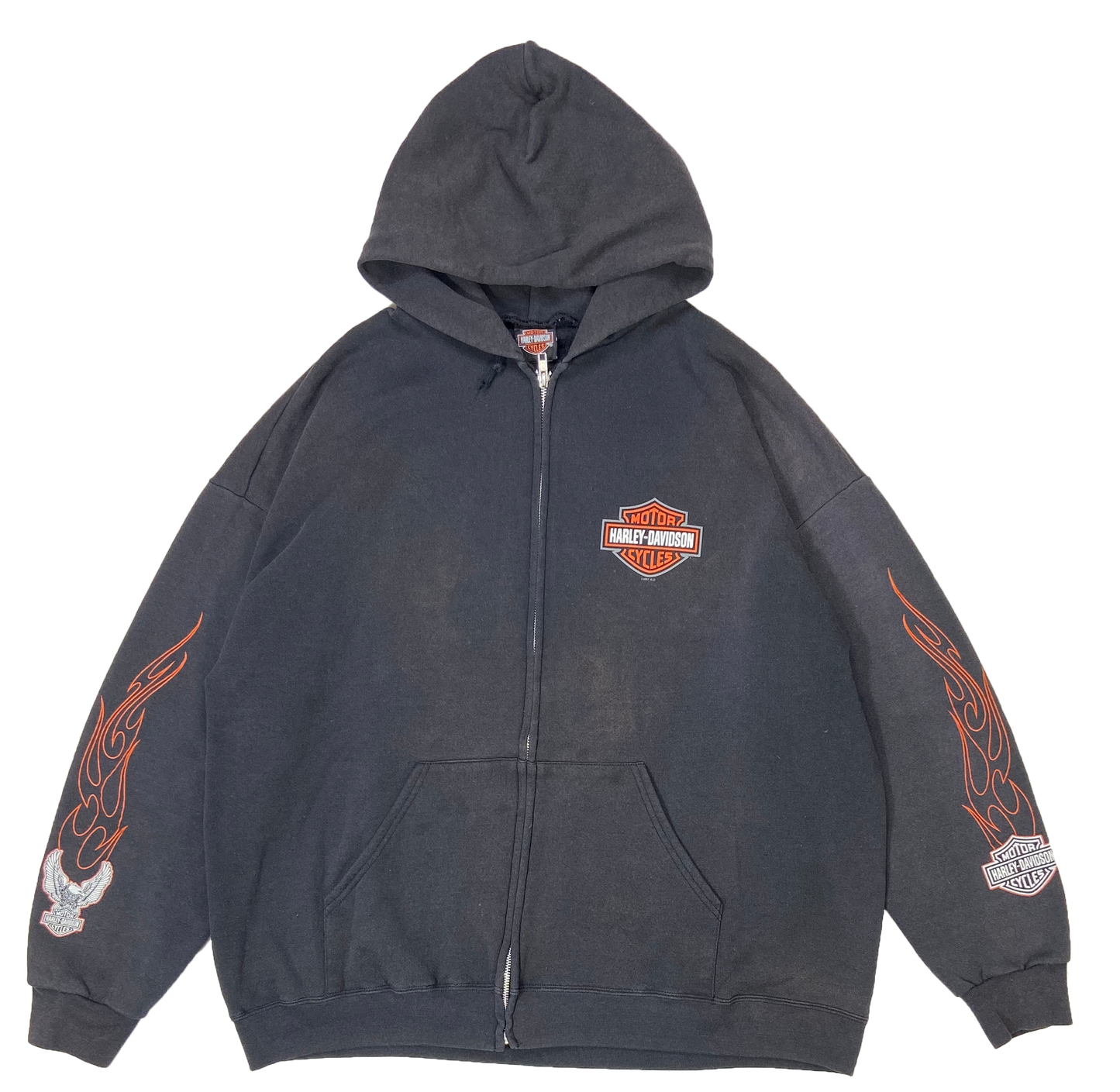 00's Harley Davidson Vintage Hoodie Sweat-Shirts / 2398
