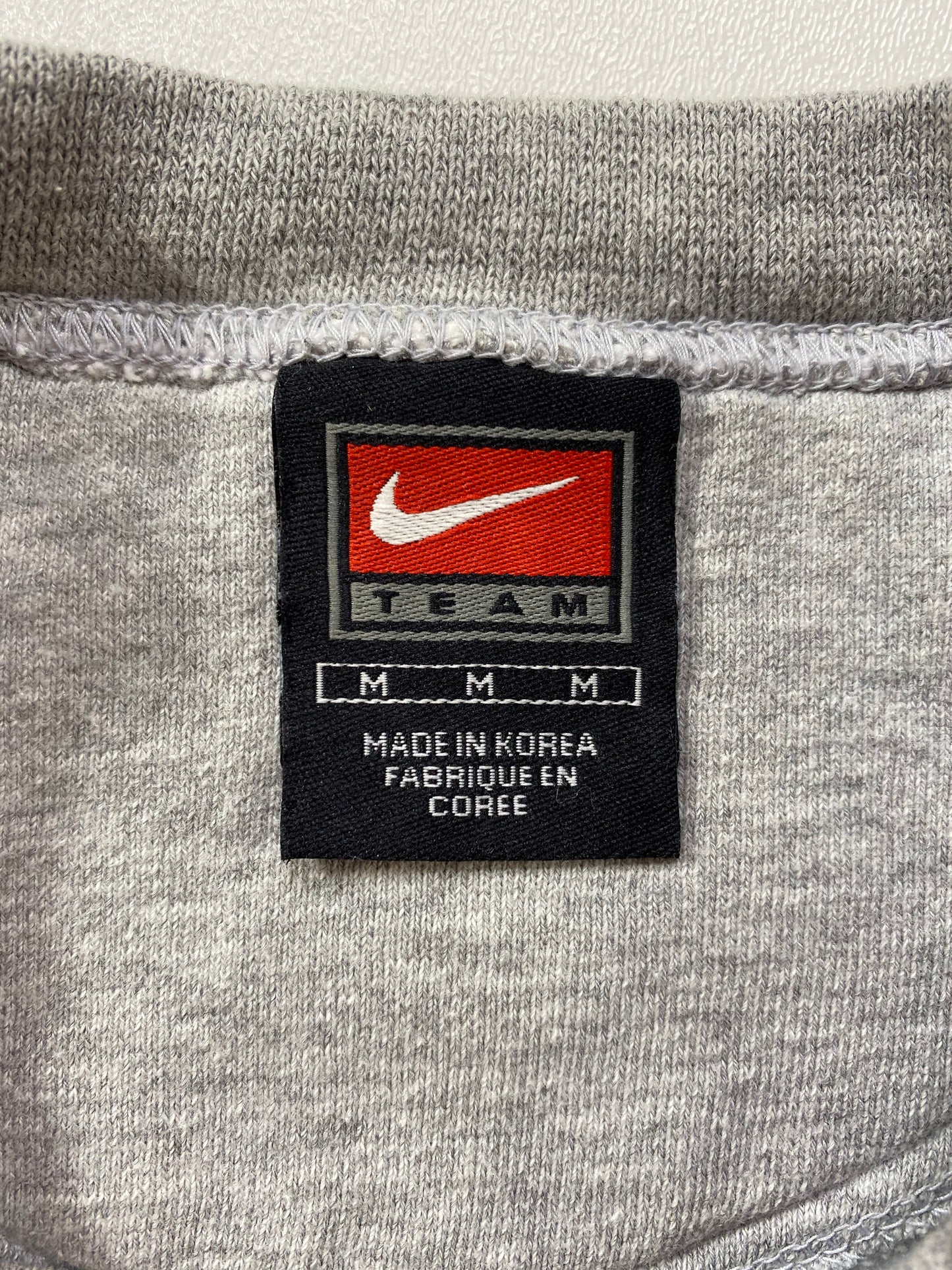 90’s NIKE KANSAS Basketball Size M Vintage Sweat-shirt / 6349