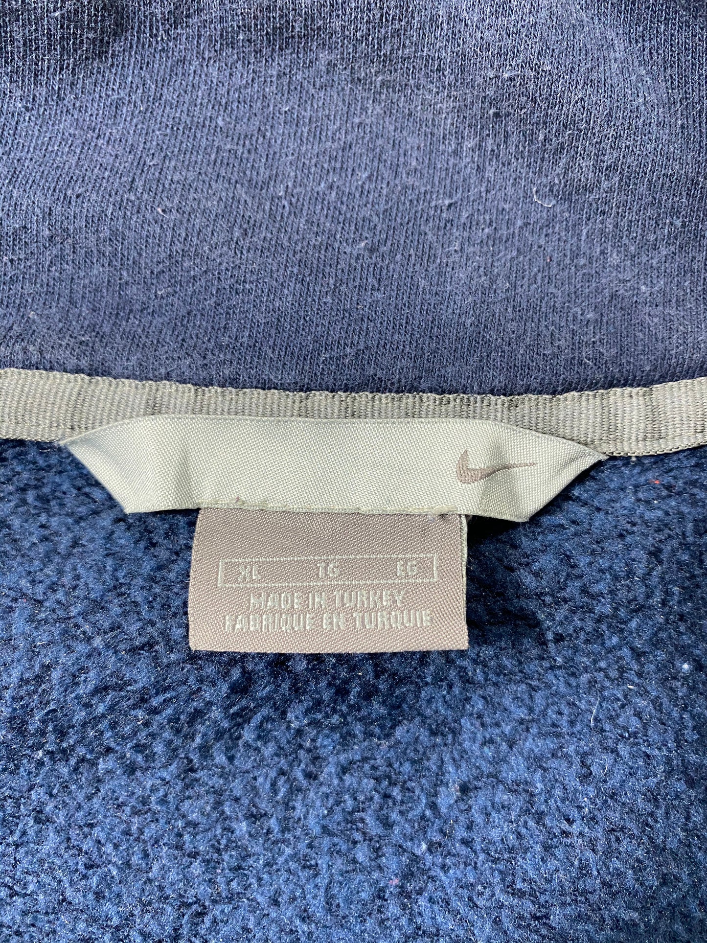 00’ NIKE Size XL Vintage Half Zip Sweat-shirt / 6804