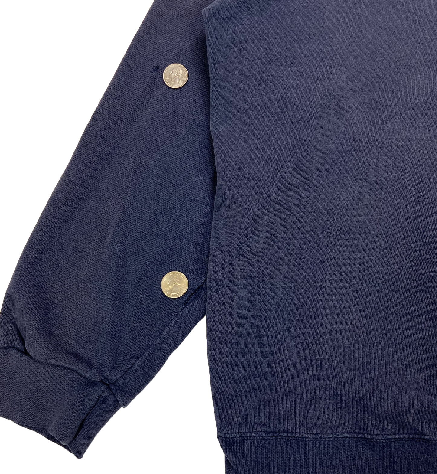 90's Vintage Nike Center Mini Swoosh Hoodie Sweat-Shirt / 2406