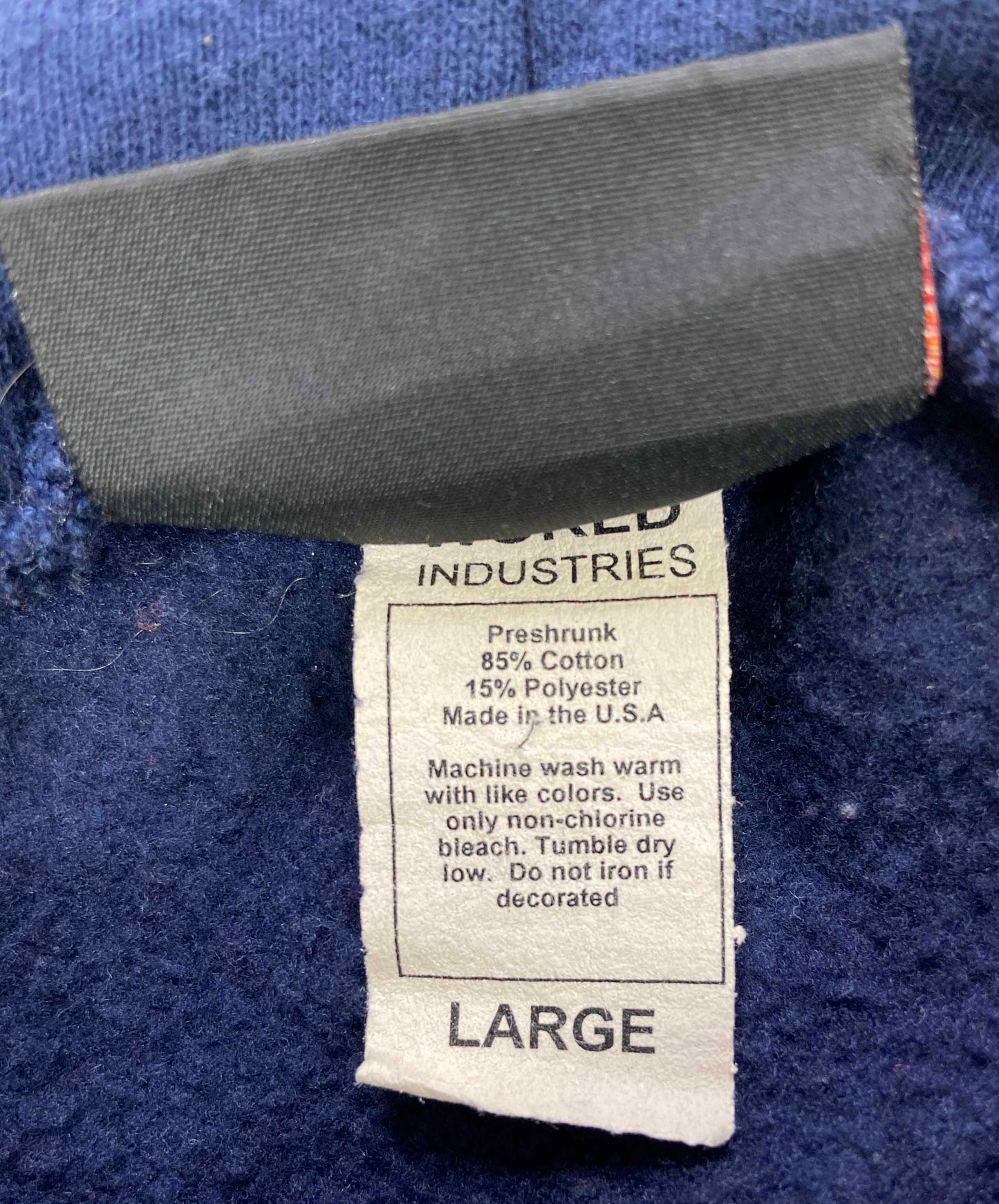 90's Vintage World Industries Made in USA Skate Hoodie Sweat-Shirts / 2409