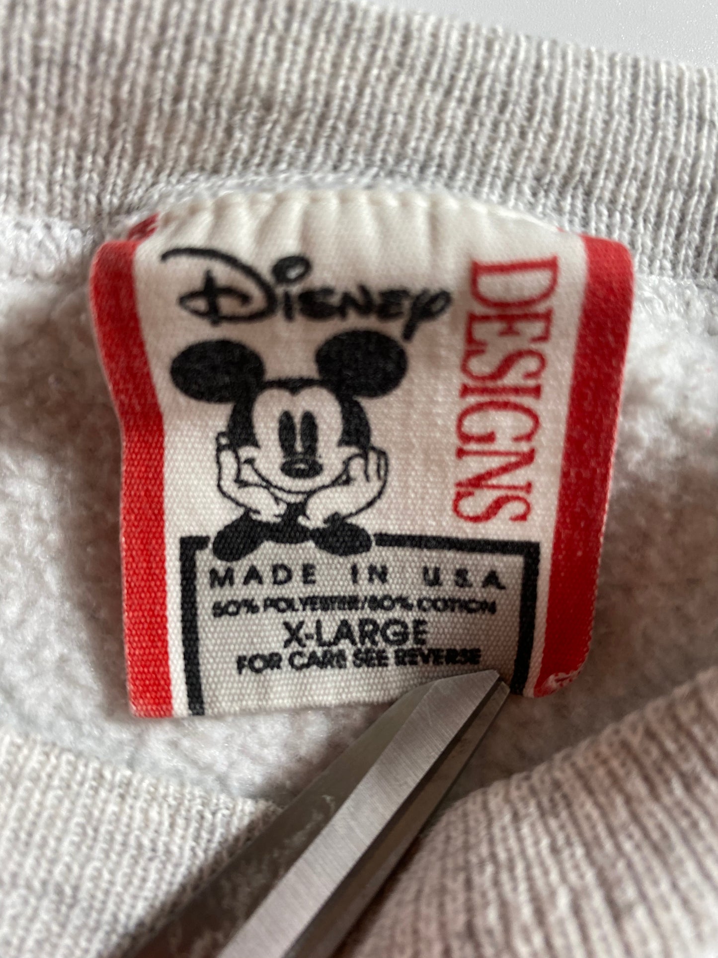 90’s DISNEY MINNEY Made in USA Size Ladies XL Vintage Sweat-shirt / K7899