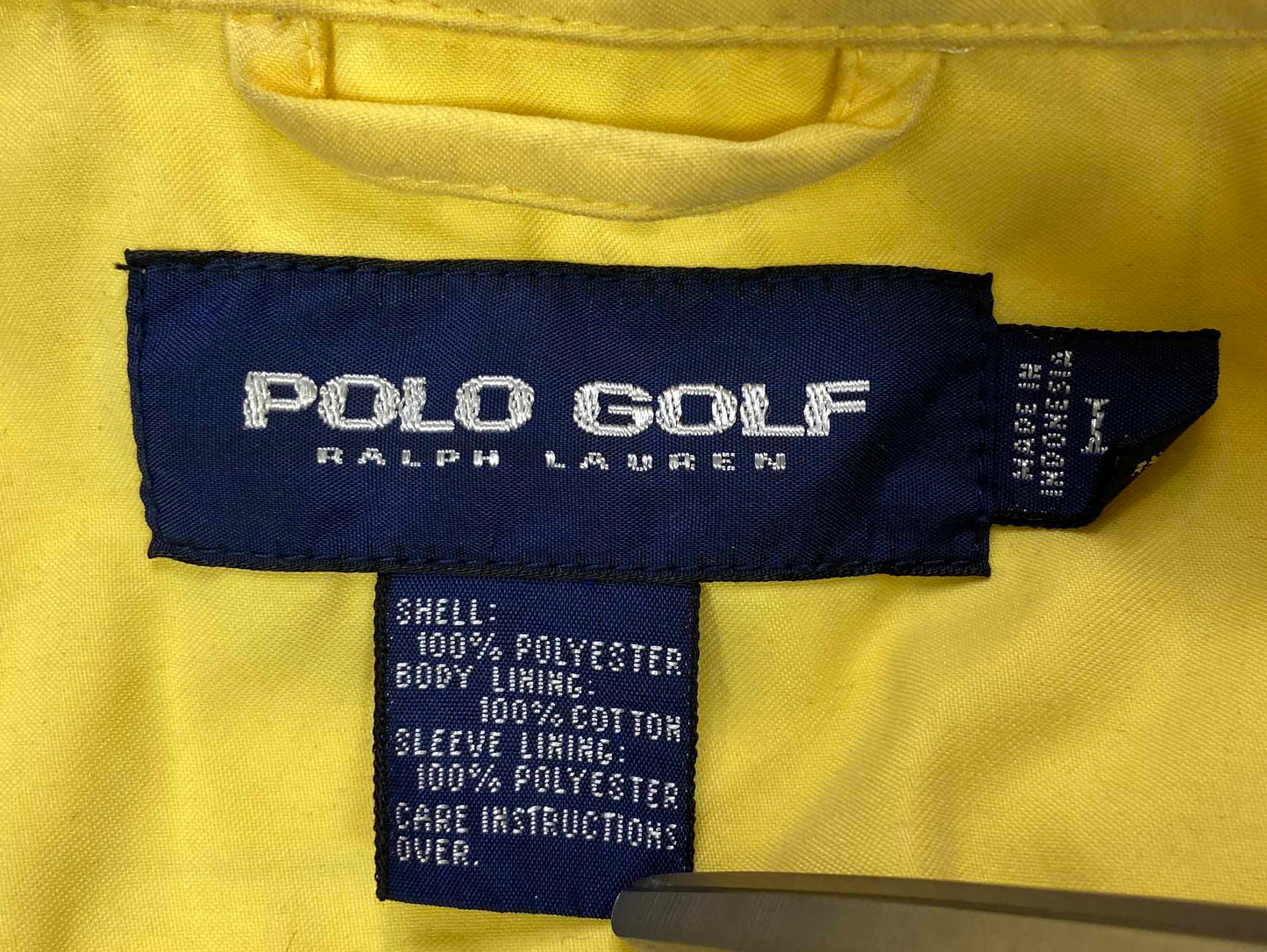 Vintage POLO GOLF RALPH LAUREN Size L Jacket / k995