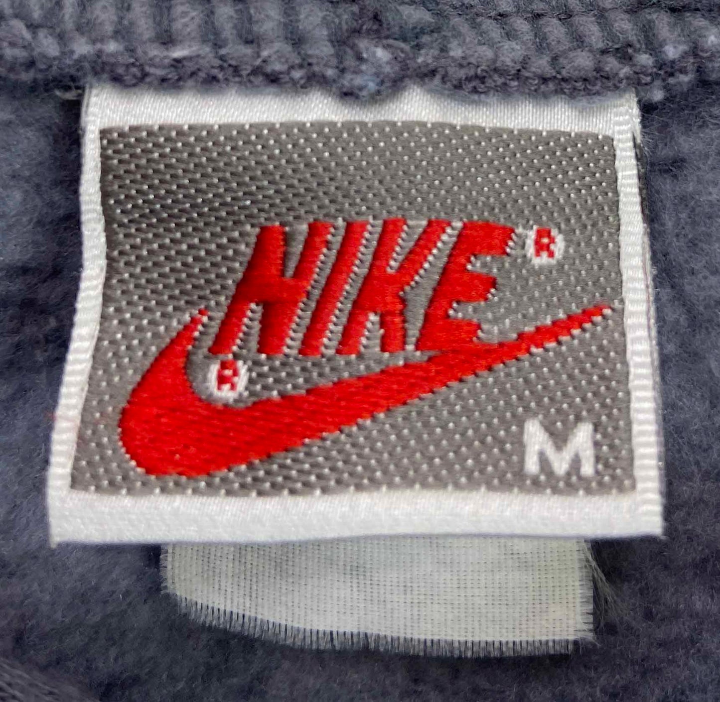 90's Vintage Nike Silver Tag Mini Logo Hoodie Sweat-Shirt / 2444