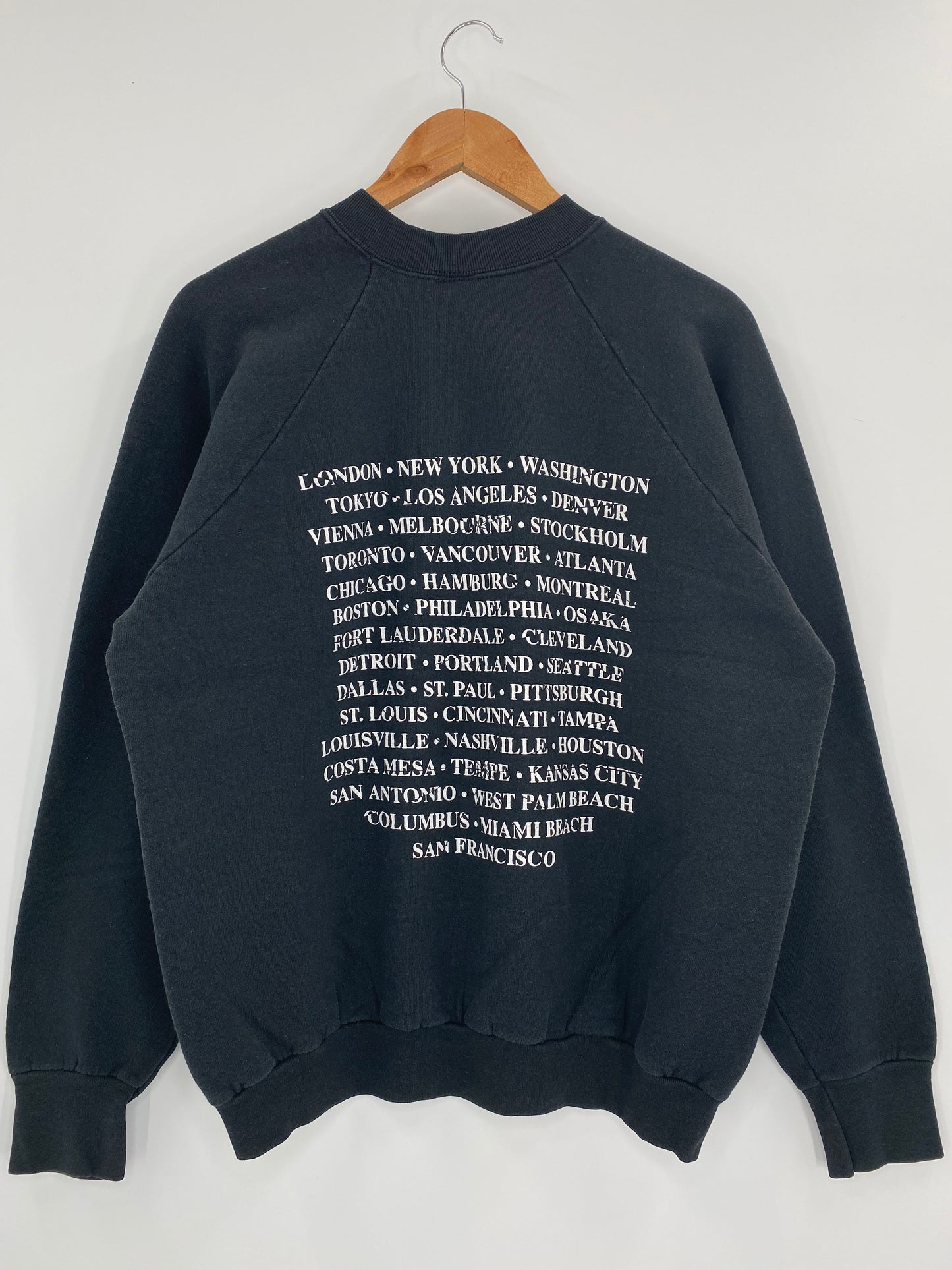 1986' THE PHANTOM OF THE OPERA Made in USA Size XL Vintage Sweat-Shirt / K4011