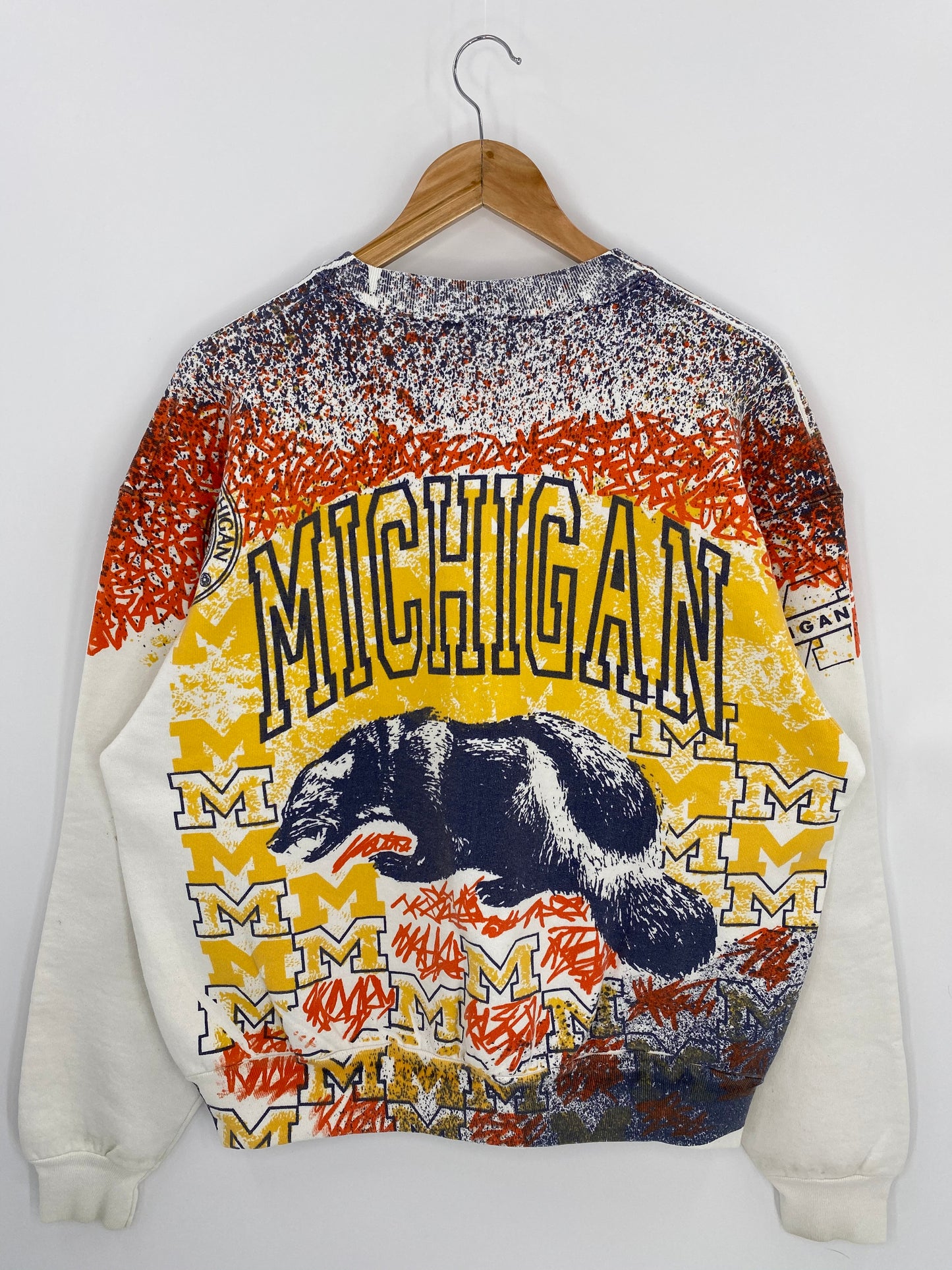 90’s MICHIGAN Made in USA Size XL Vintage Sweat-shirt / 6923