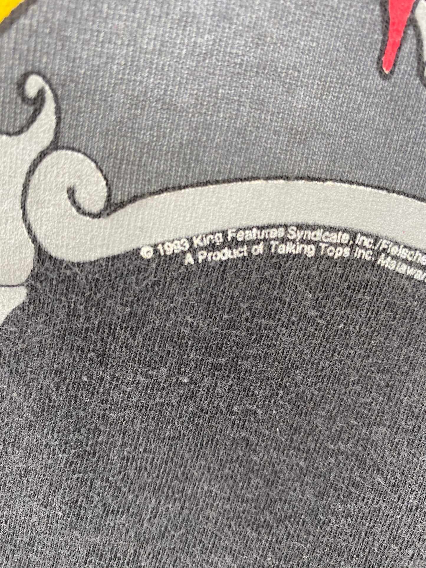 1993 BETTY BOOP Size L Vintage T-Shirt / 8478