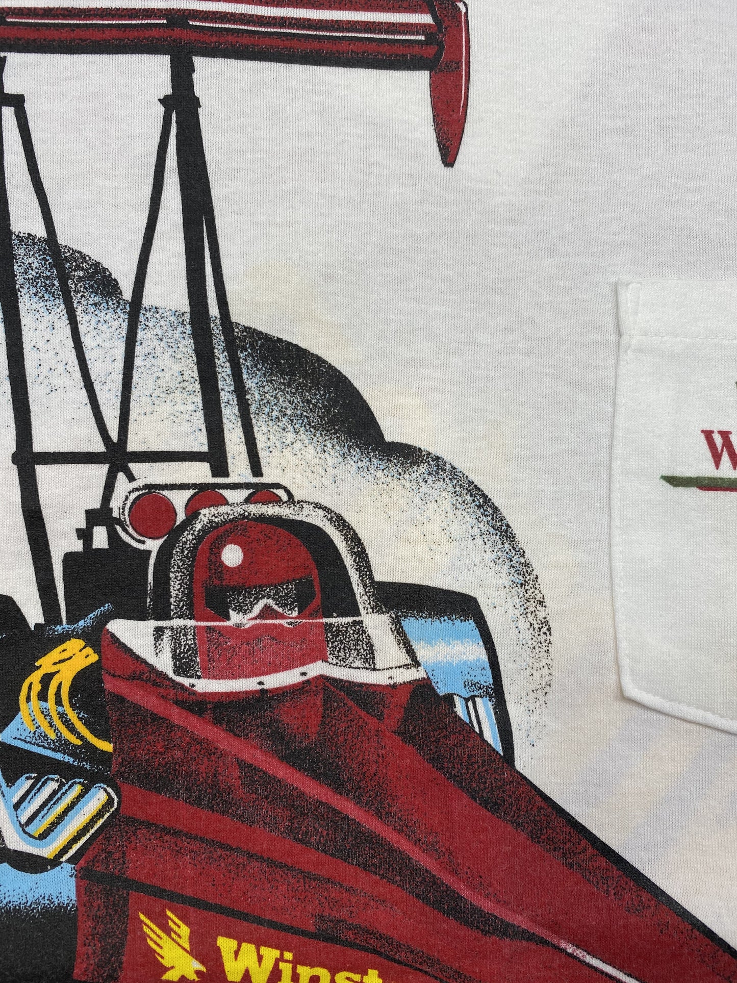 1992 Winston Racing Size L Vintage T-Shirt / k4899