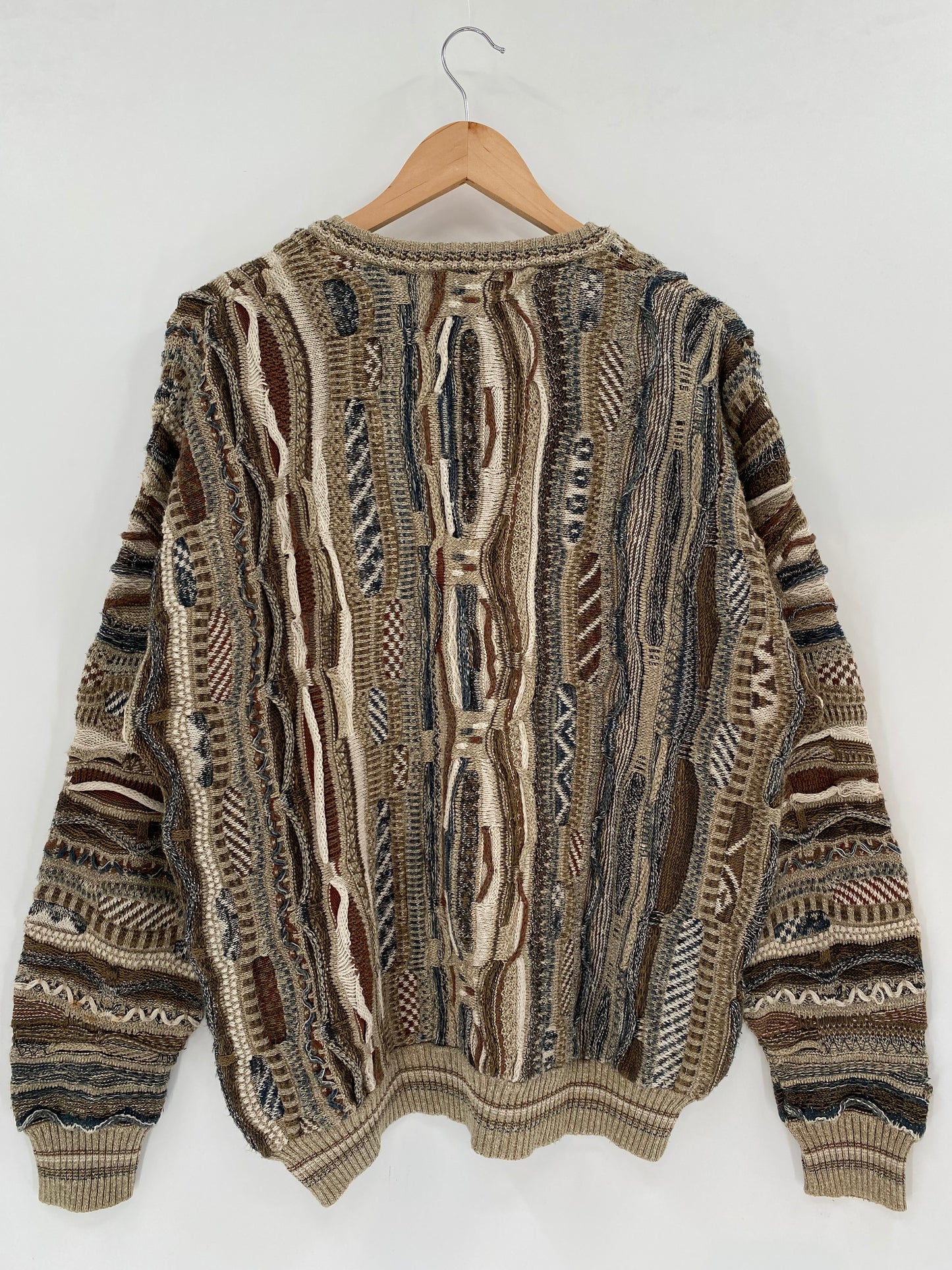 Vintage 3D COOGI- Style Size L Knit Sweater / K2233