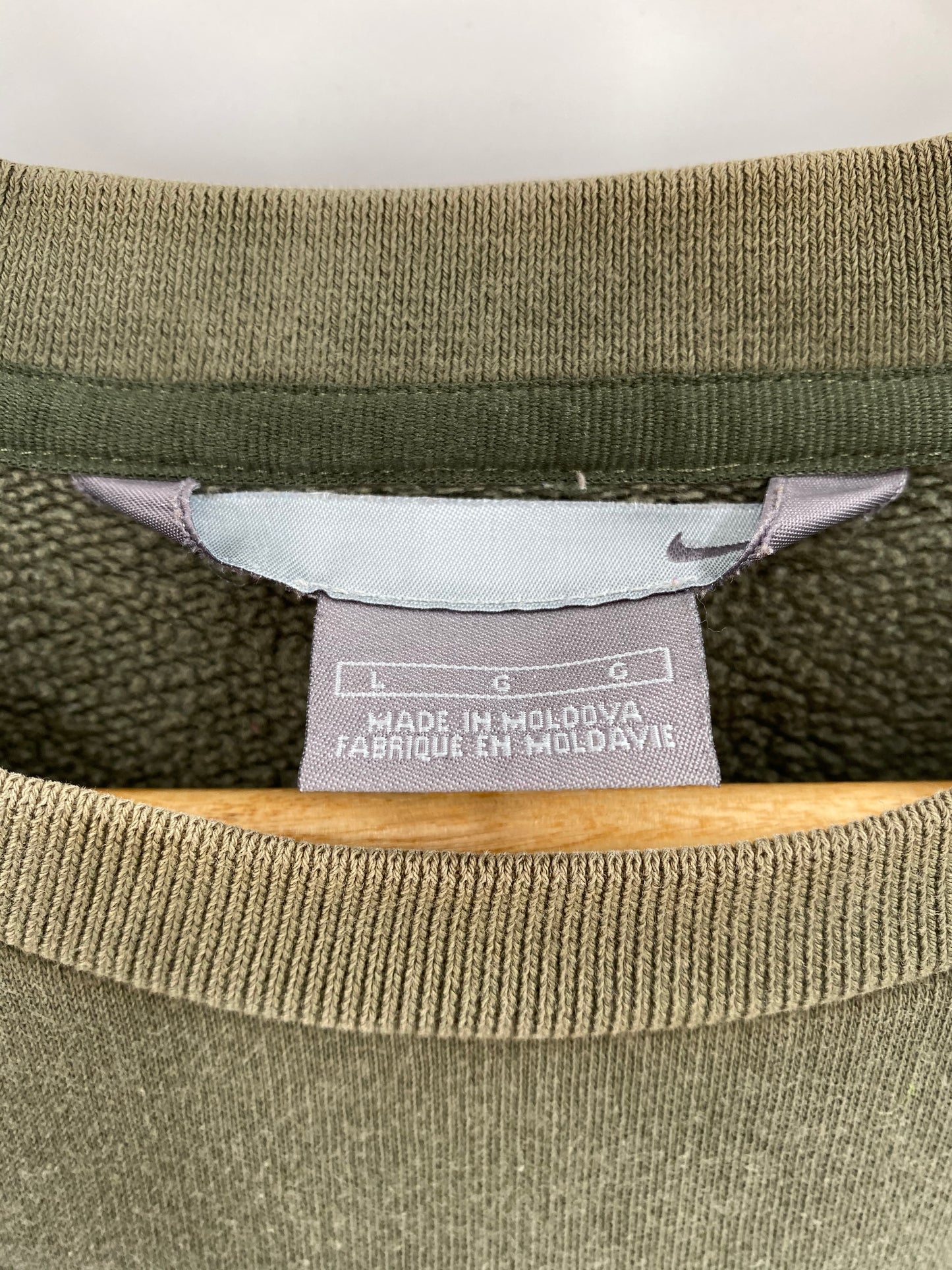 00’ NIKE Mini Swoosh Size L Vintage Sweat-shirt / 7597