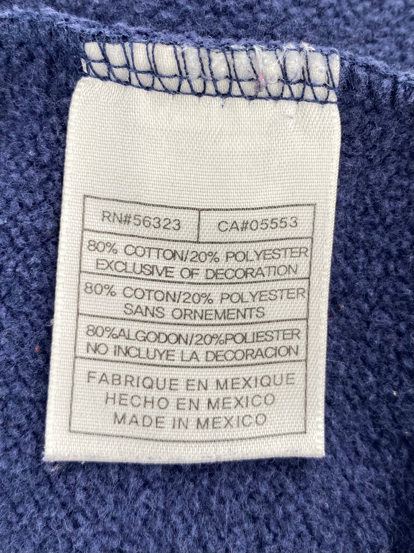 00’ NIKE ILLINOIS Size XXL Vintage Hoodie Sweat-shirt / 7360