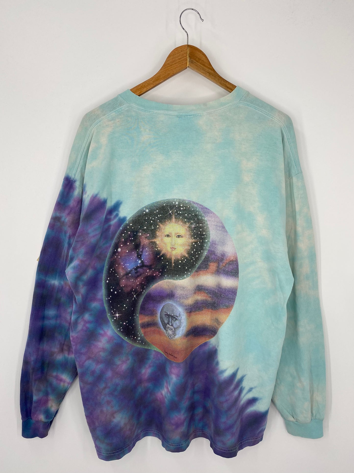 1995 Jammy Sahatz Size XL Vintage Long Sleeve T-Shirt / 8139