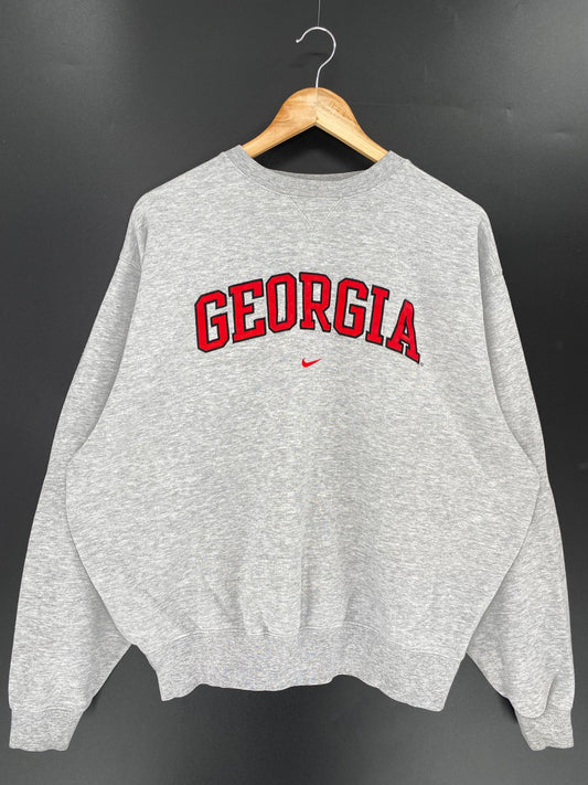 00’ NIKE GEORGIA Size M Vintage Sweatshirt / 9809