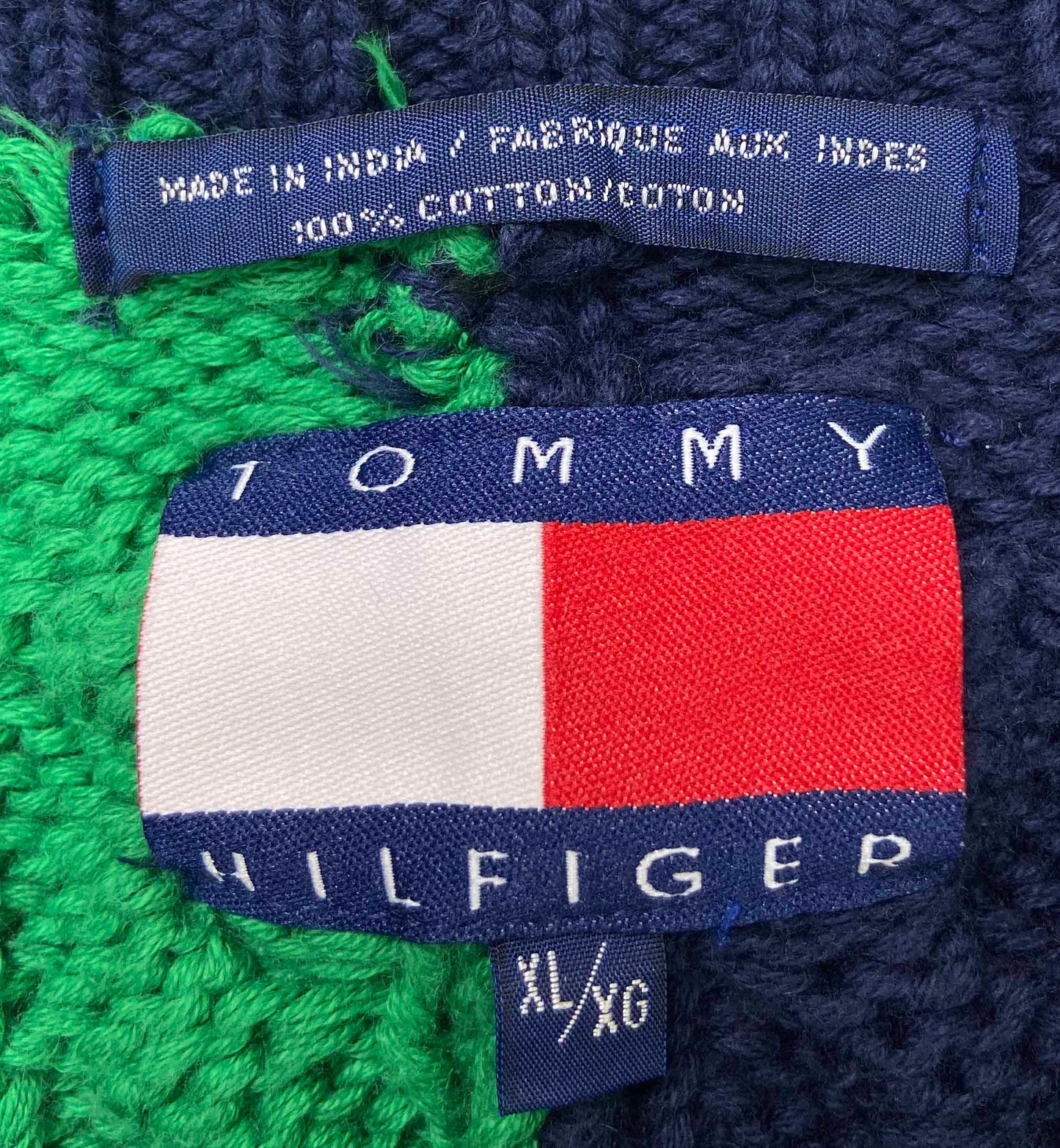 90's Vintage Tommy Hilfiger Size XL Knit Sweater / 9940