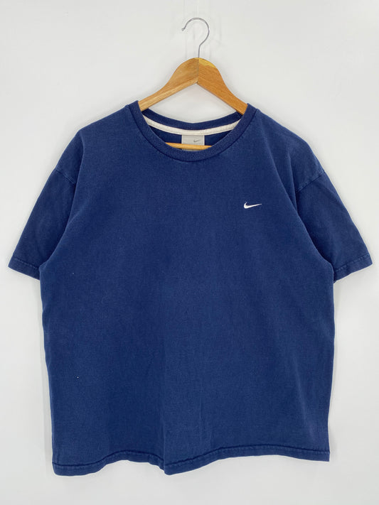 00’ NIKE Mini Swoosh Size L Vintage T-shirt / 7824