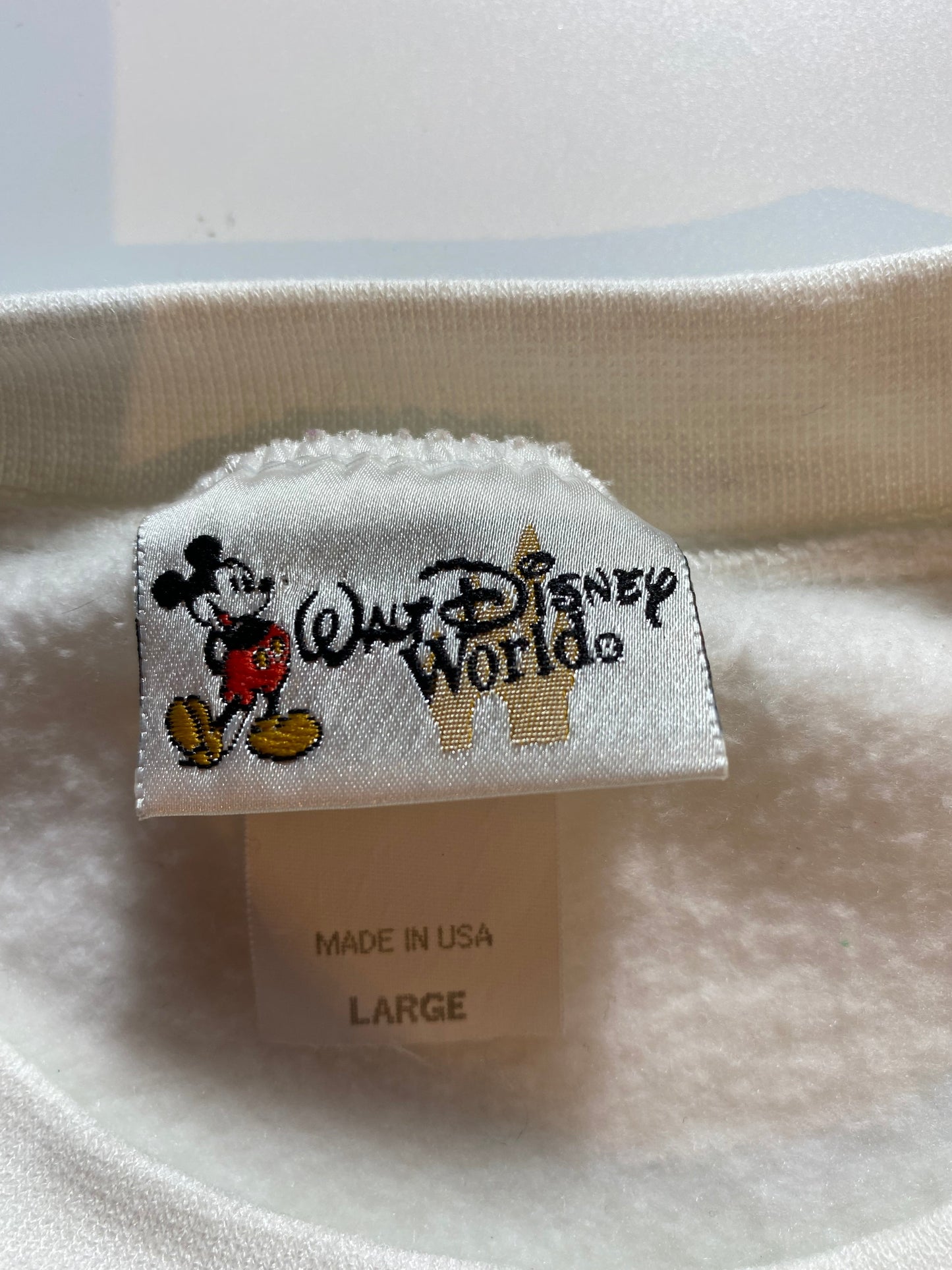00' DISNEY Made in USA Size L Vintage Sweat-shirt / A5224