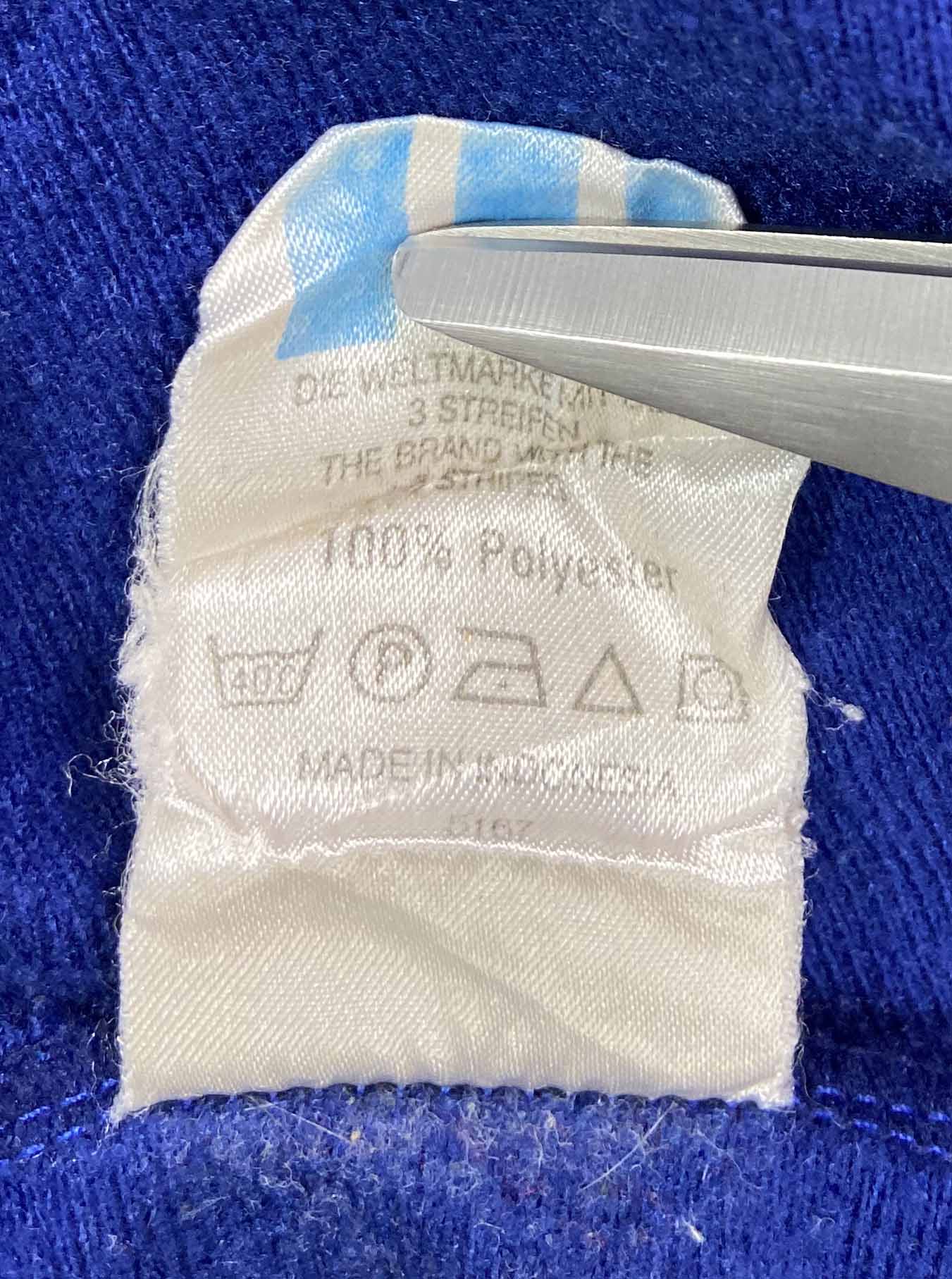 90's Vintage Adidas Zip-Up Jersey / 2557