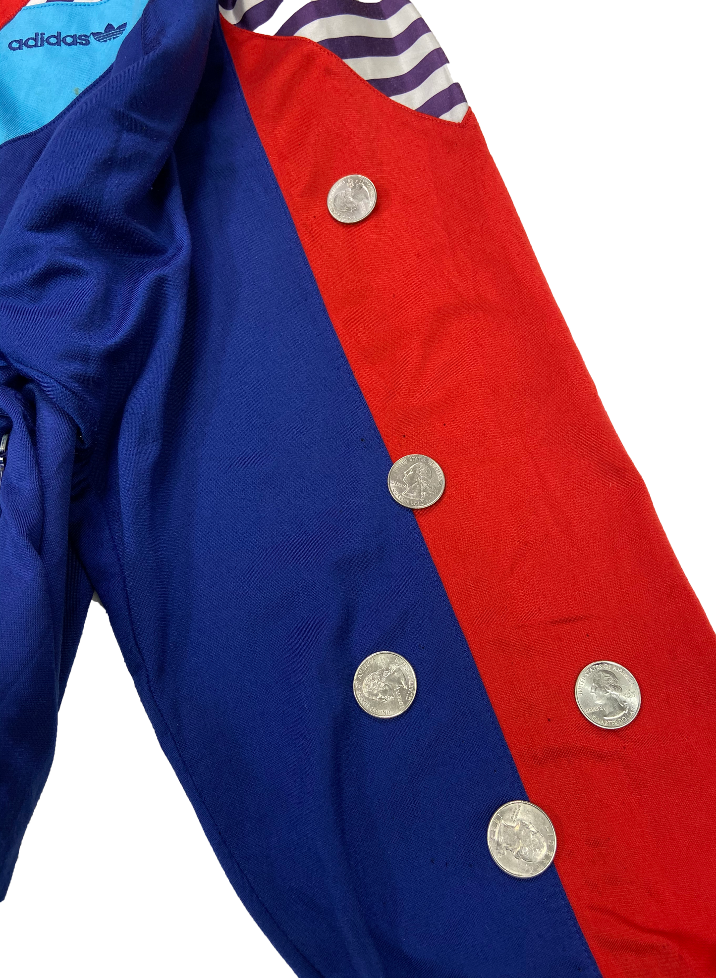 90's Vintage Adidas Zip-Up Jersey / 2557