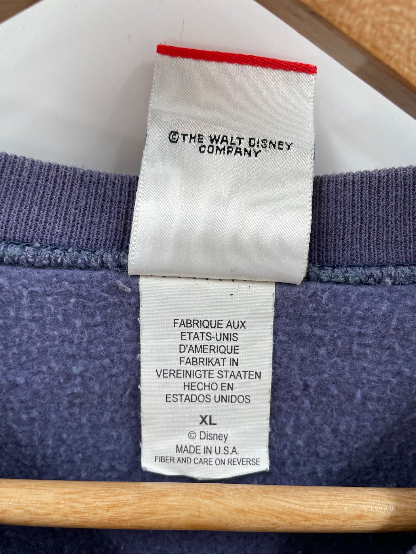 90’s DISNEY MINNIE Made in USA Size XL Vintage Sweat-shirt / K3207