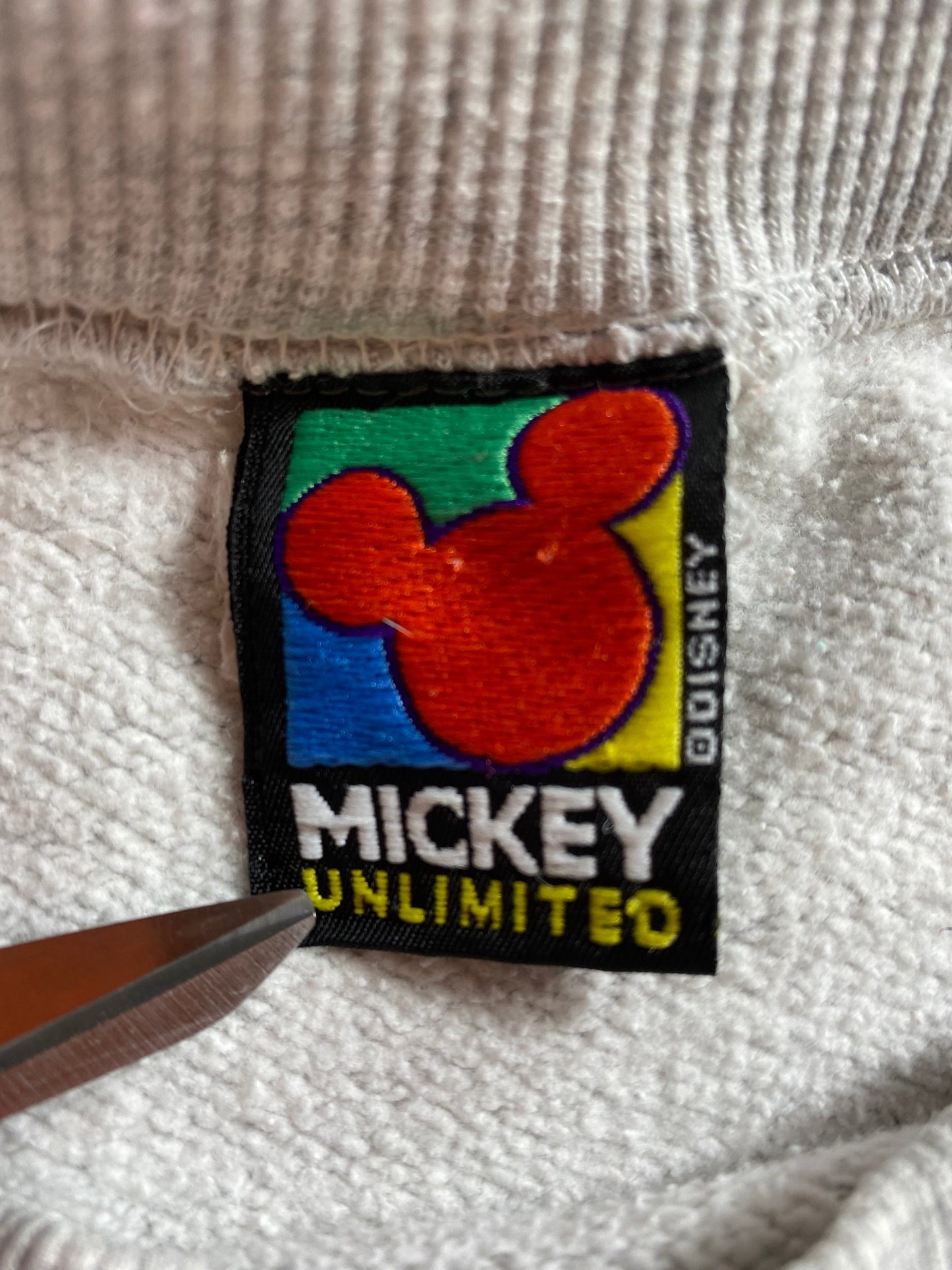 90’s DISNEY HOCKEY Size No Tag(Approx. L) Vintage Sweat-shirt / A7895