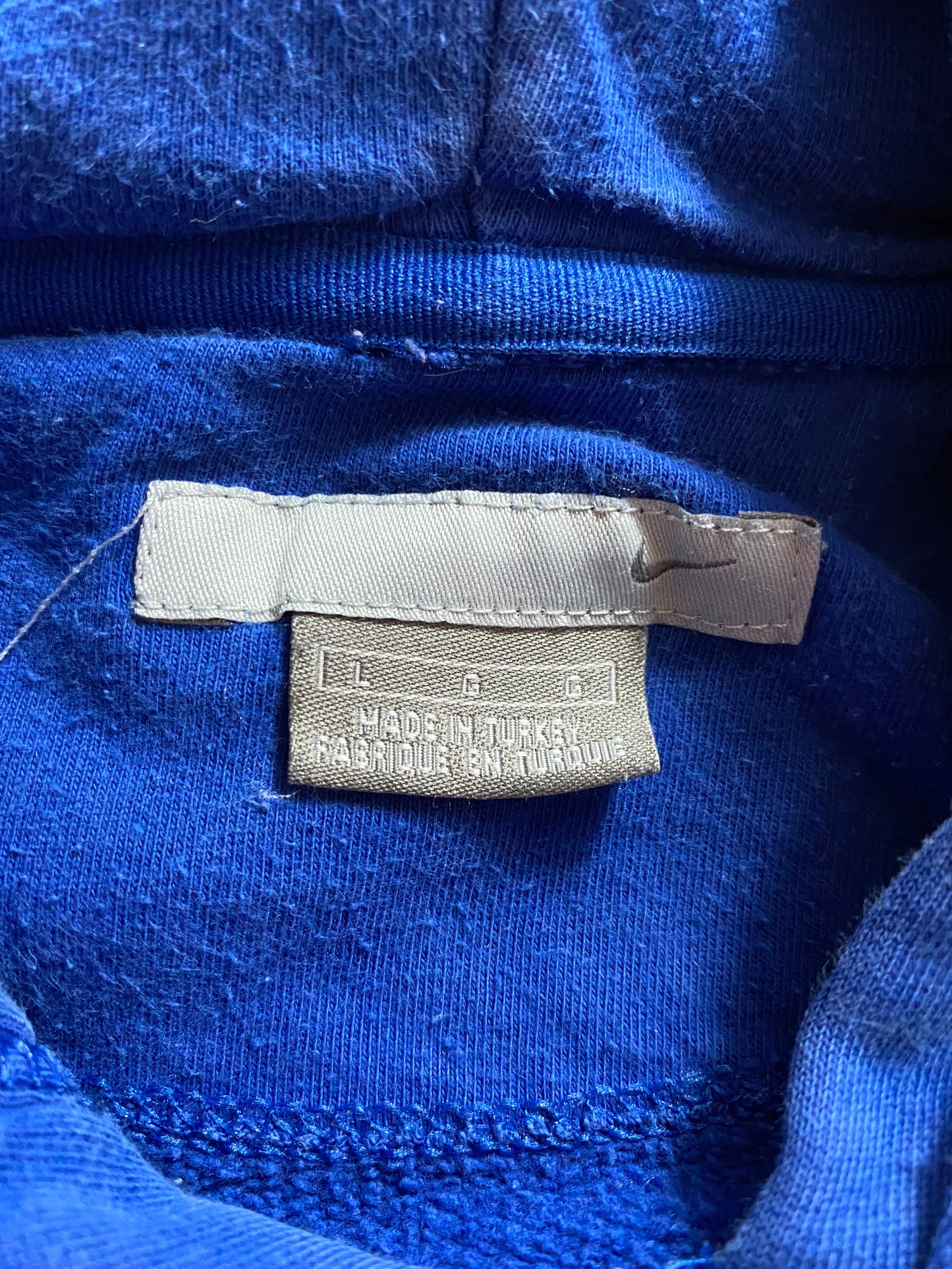 00’ NIKE MINI SWOOSH Size L Vintage Half Zip Sweat-shirt / A1326