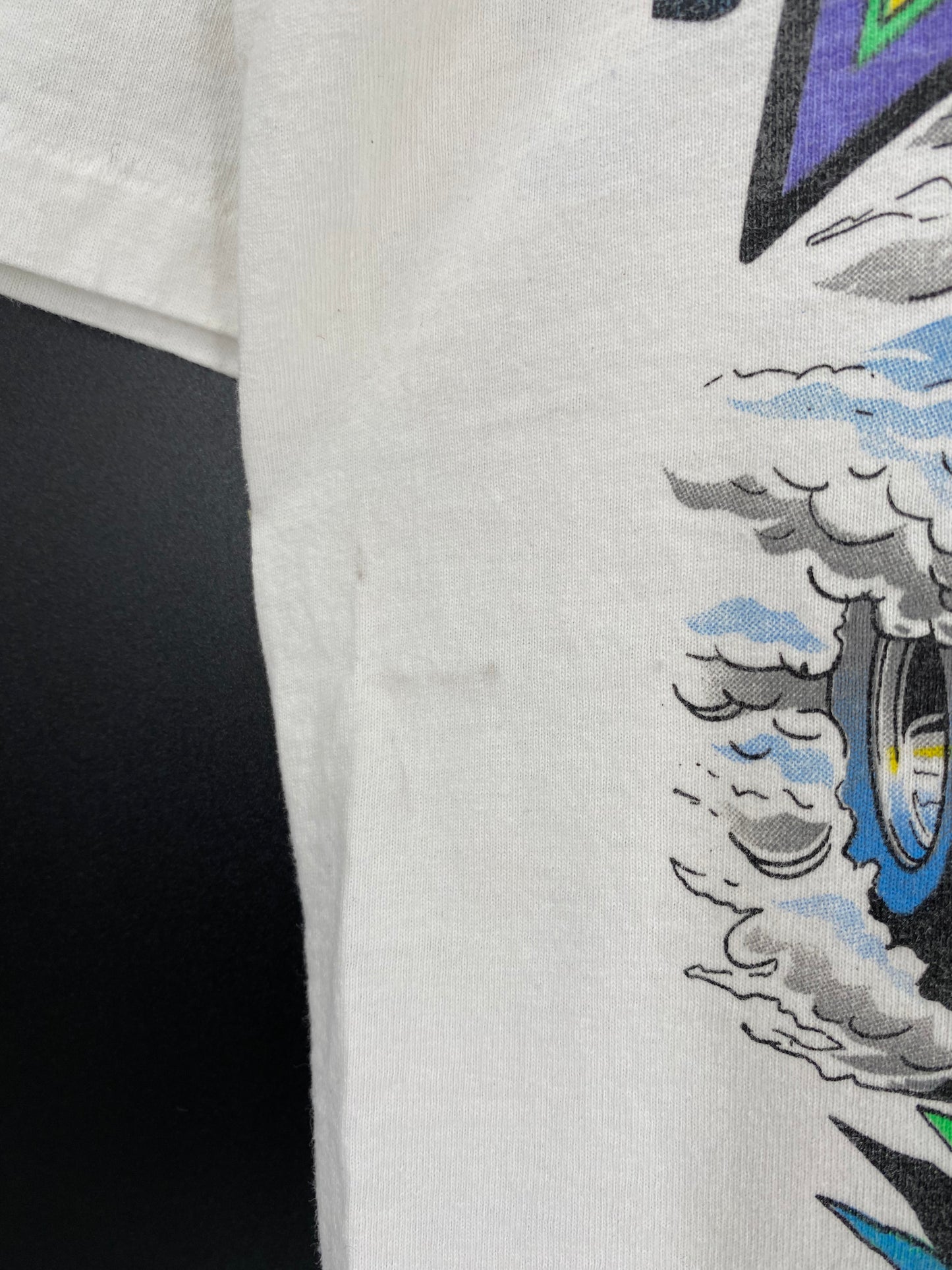 00’ NHRA GARY SCHELZI ALAN JOHNSON Made in USA Size XL Vintage Racing T-shirt / k1792