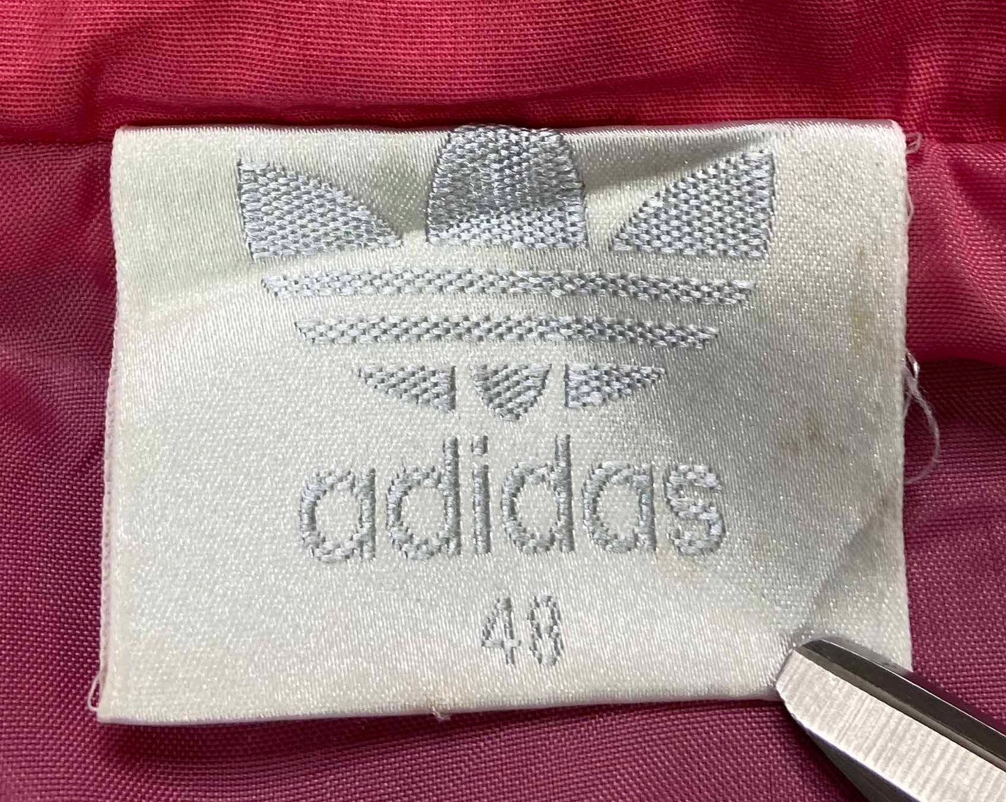 90's Vintage Euro Adidas Size L Zip-Up Jacket / 9958