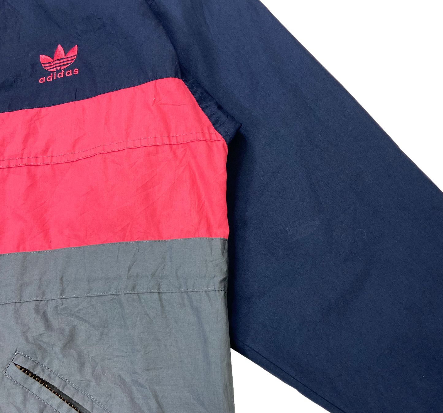 90's Vintage Euro Adidas Size L Zip-Up Jacket / 9958