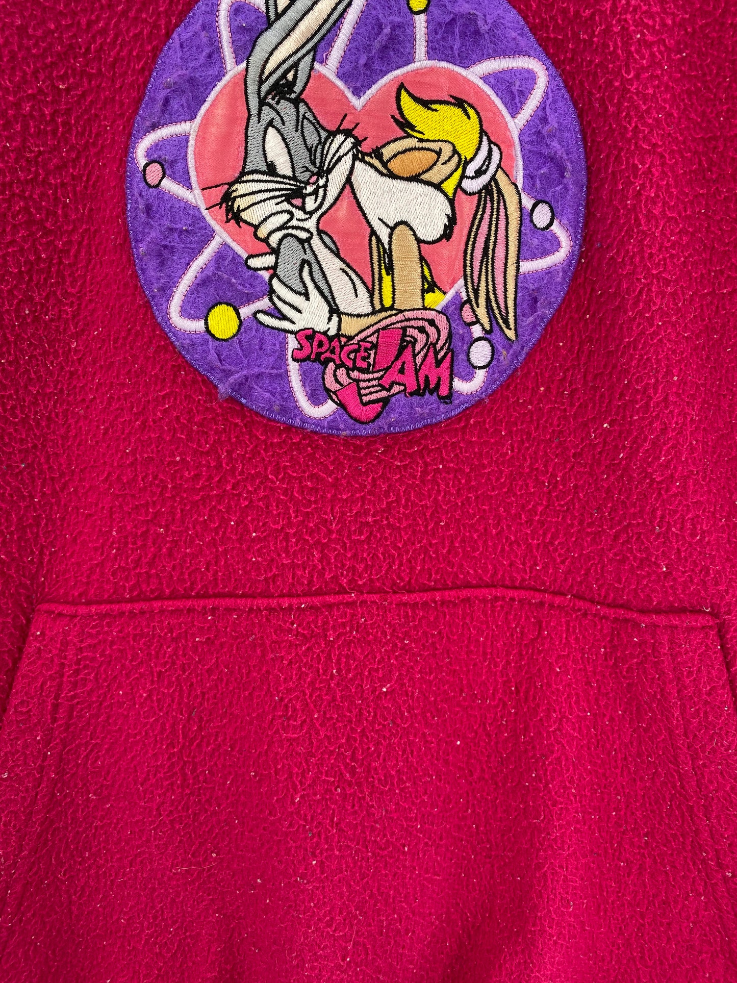 1996 LOONEY TUNES SPACE JAM Size M Vintage Fleece Sweat-shirt / 9646