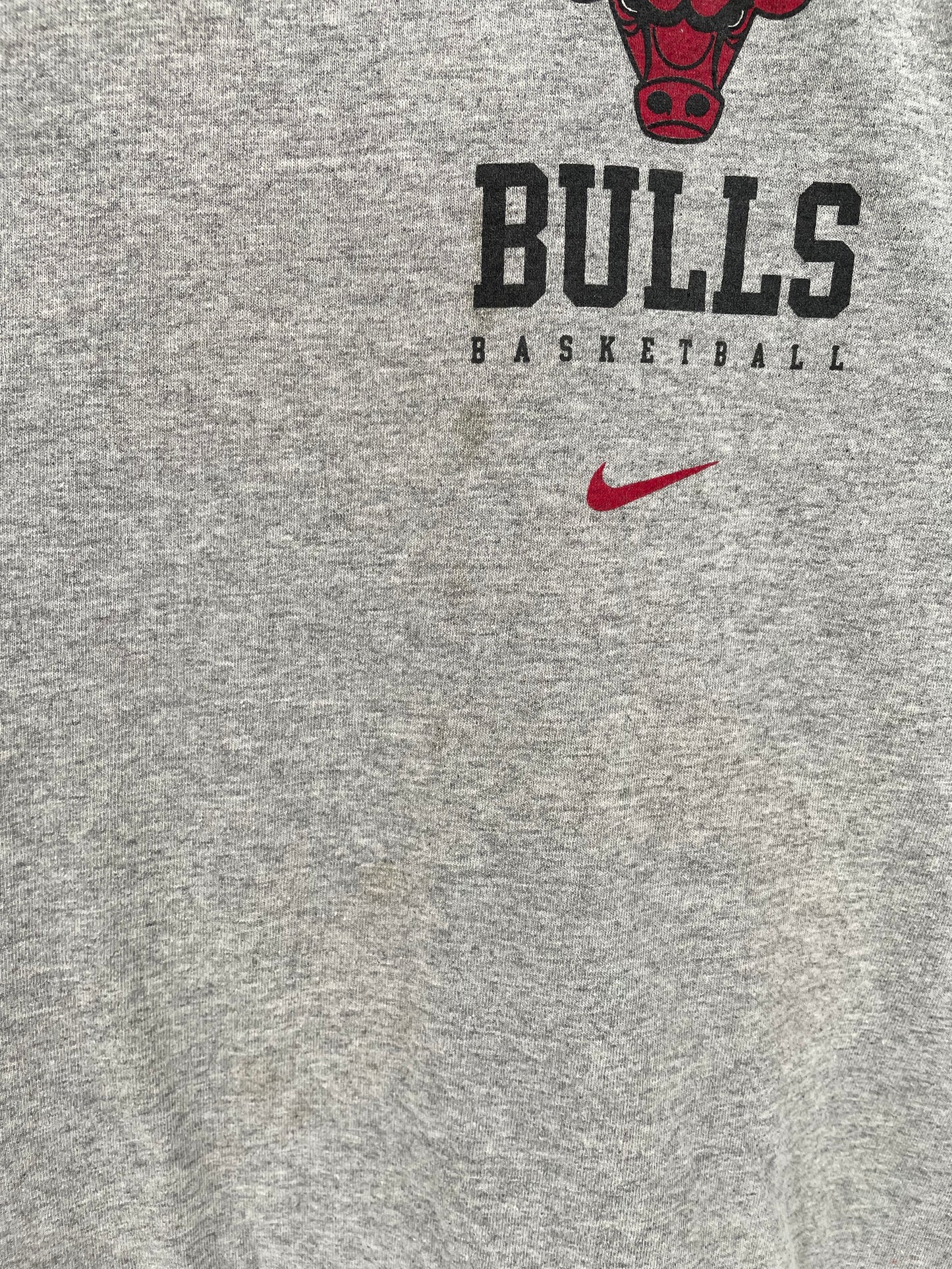 90’s NIKE x CHICAGO BULLS Made in USA Size XXL Vintage NBA T-shirt / 9834