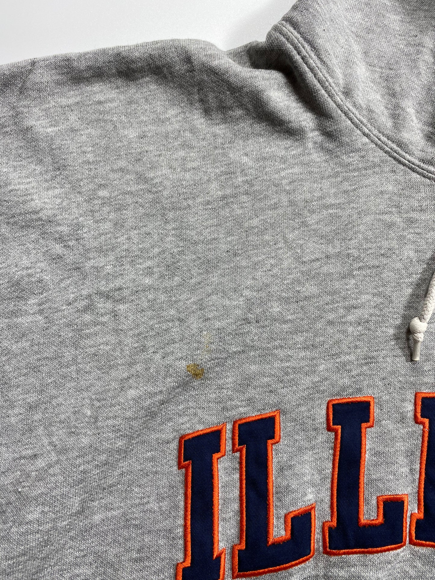 90’s NIKE ILLINOIS Size XL Vintage Hoodie Sweat-shirt / 6739