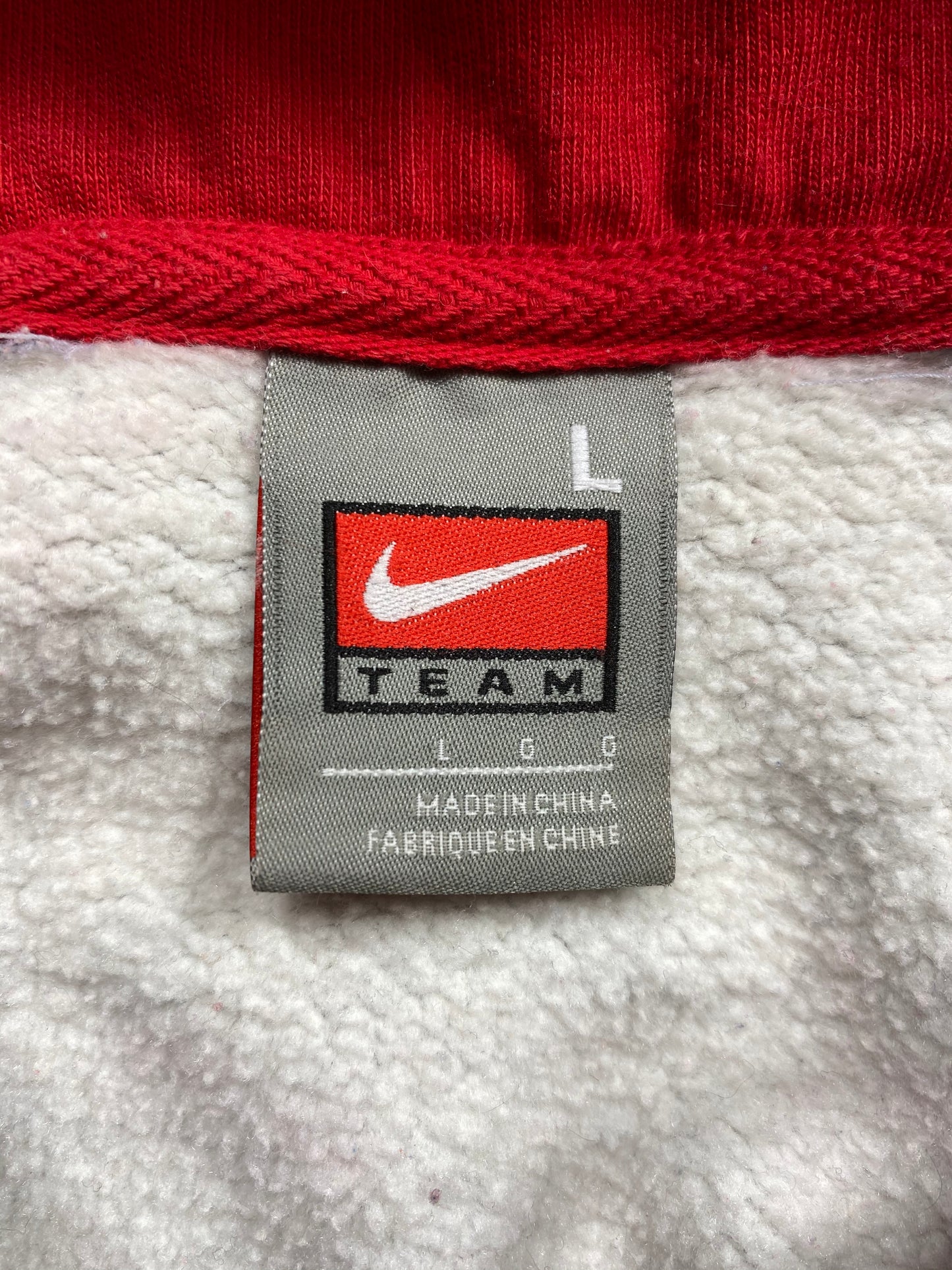00’ NIKE OHIO STATE Size L Vintage Hoodie Sweat-shirt / 6735