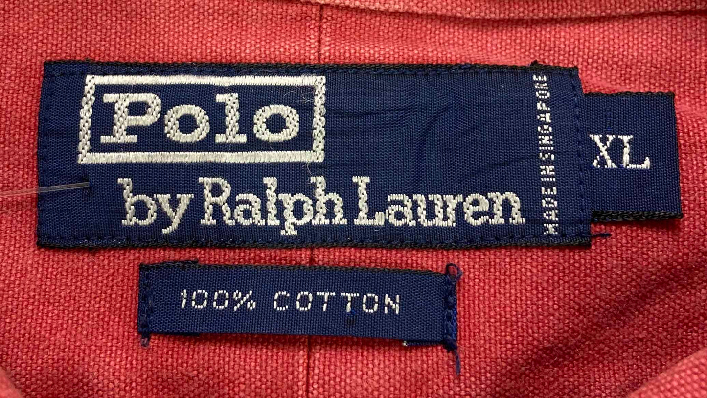 1992 Polo Ralph Lauren Vintage Button Down Long Sleeve Shirt / 2714