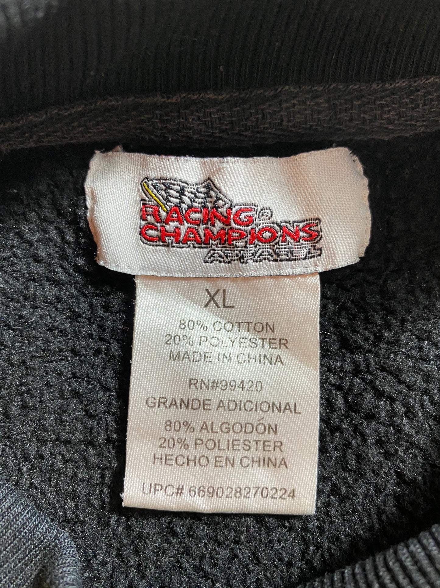 00’ NASCAR WINSTON CUP 22 Size XL Vintage Racing Sweat-shirt / 8642