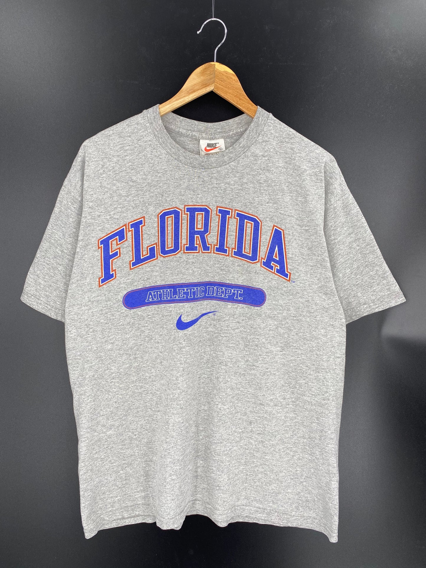 90’s NIKE FLORIDA Made in USA Size L Vintage T-shirt / 7709