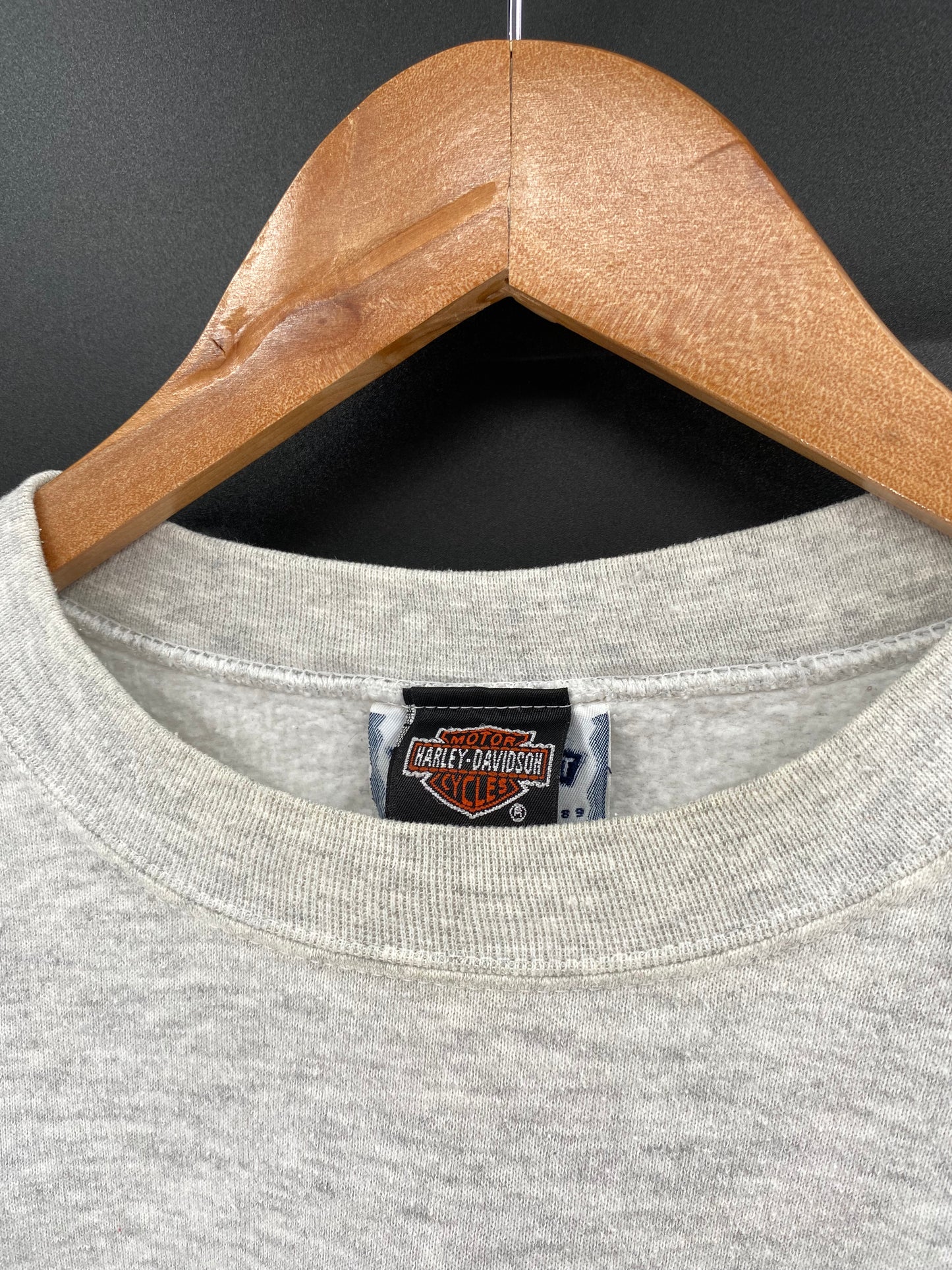 1998' HARLEY DAVIDSON Size L Vintage Sweat-Shirt / k1255