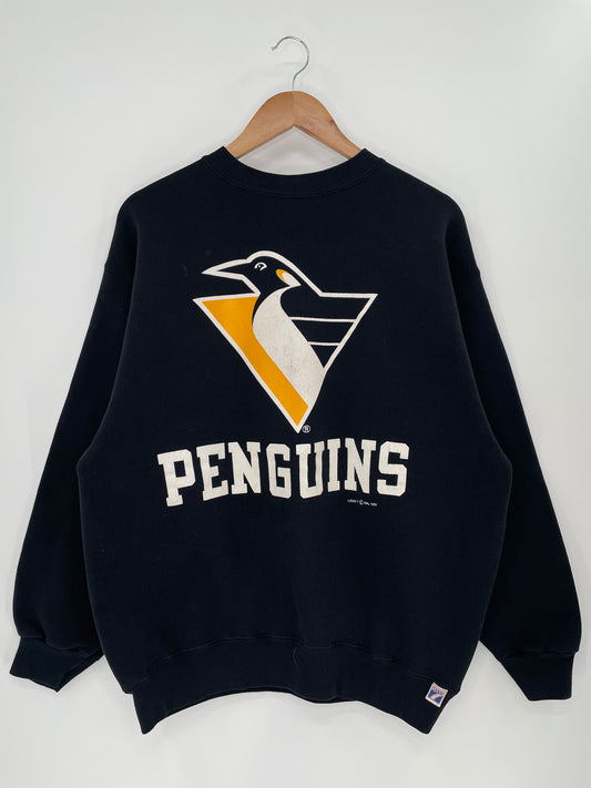 1993 PENGUINS Size XL Vintage NHL Sweat shirt / K91