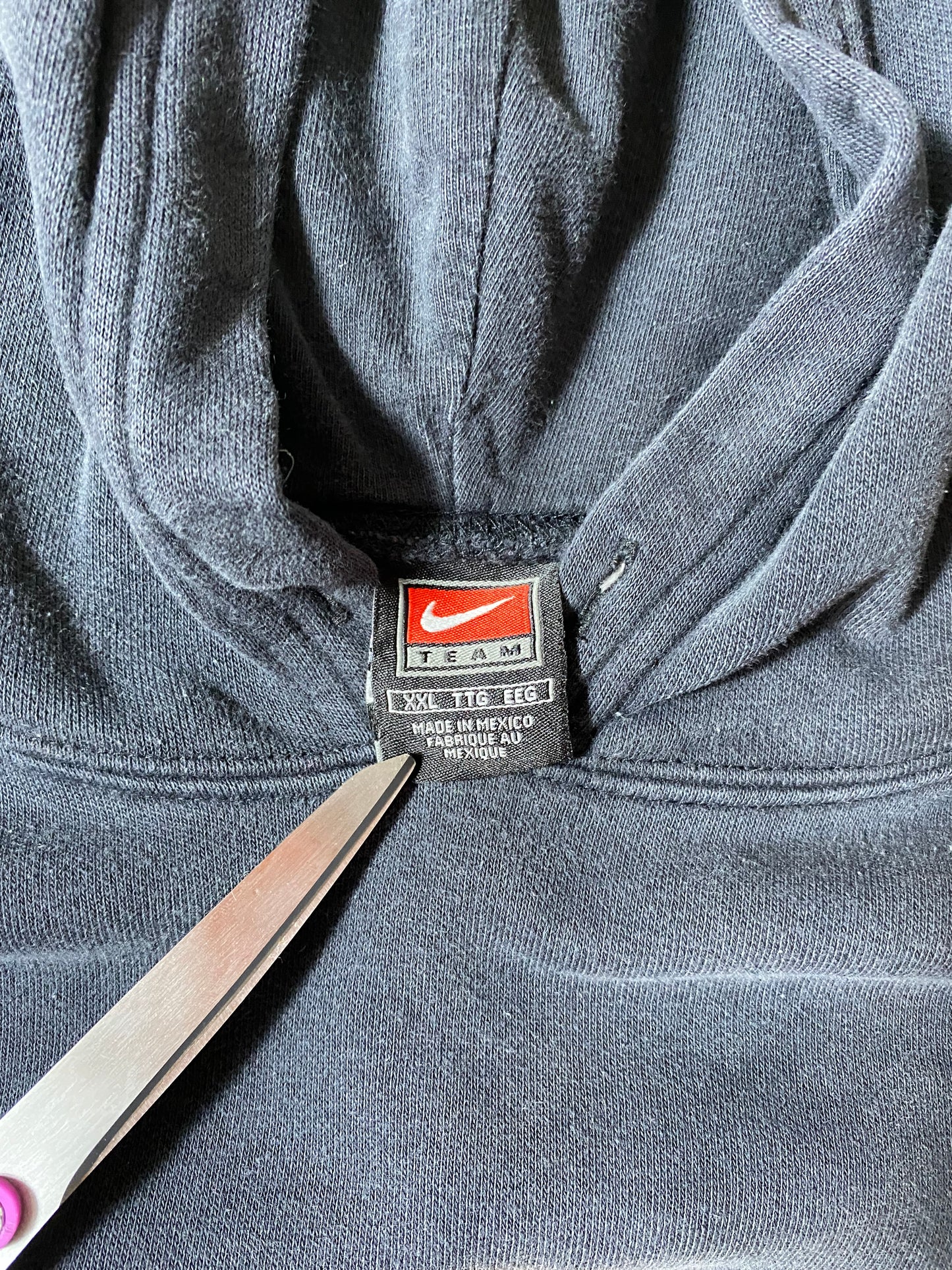 00’ NIKE IOWA Size XXL Vintage Hoodie Sweat-Shirts / K2573