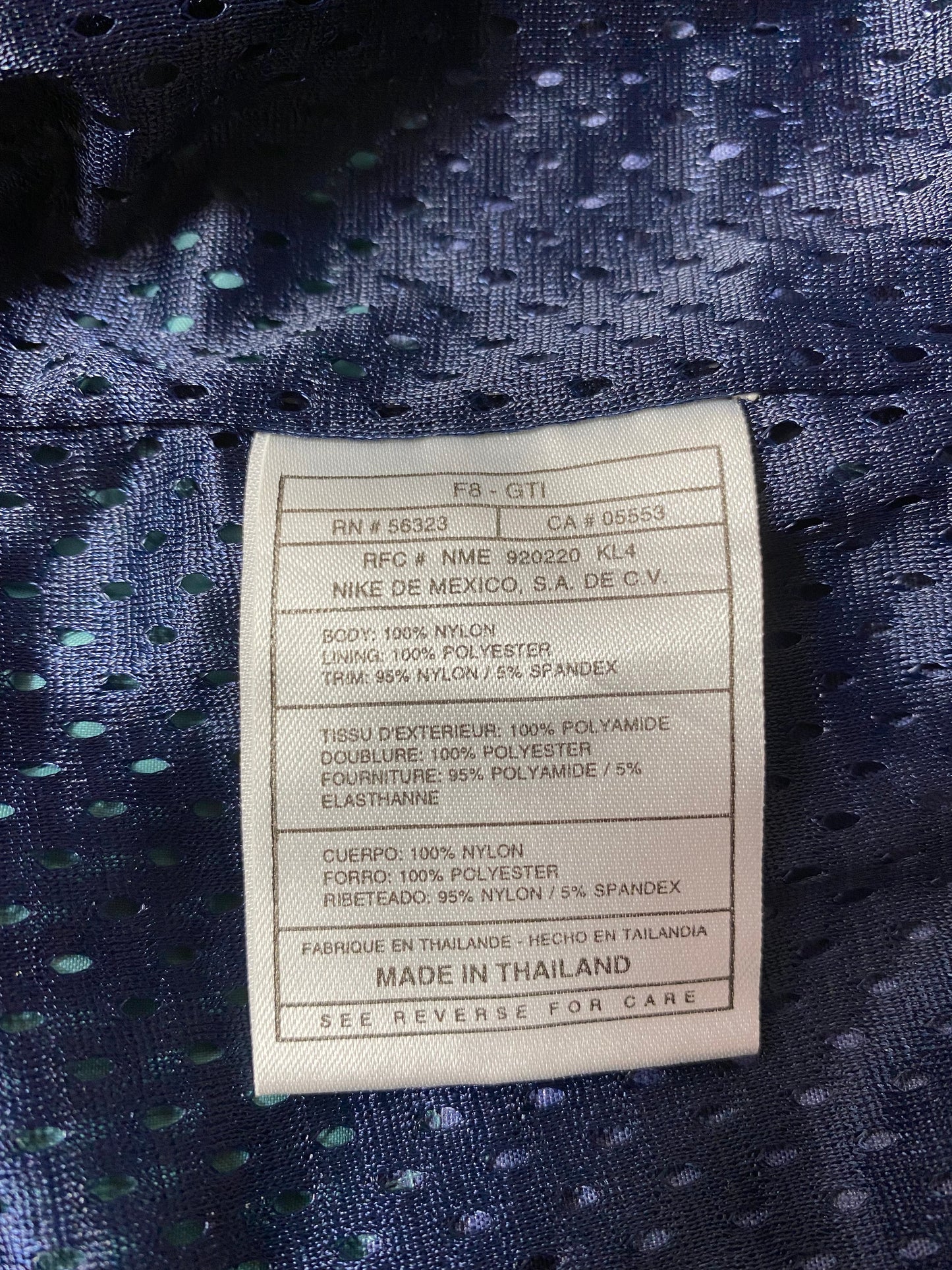 90’s NIKE Size Ladies L Vintage Half-Zip Nylon Jacket/ k3323