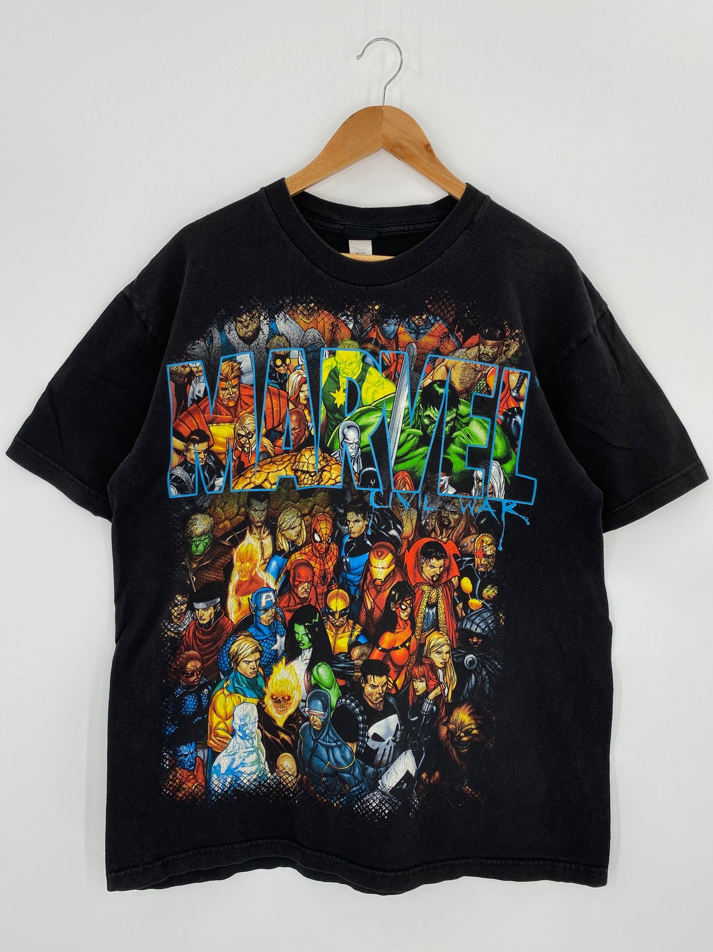 00’ MARVEL ALL STAR Size XL Vintage T-Shirt / K9309