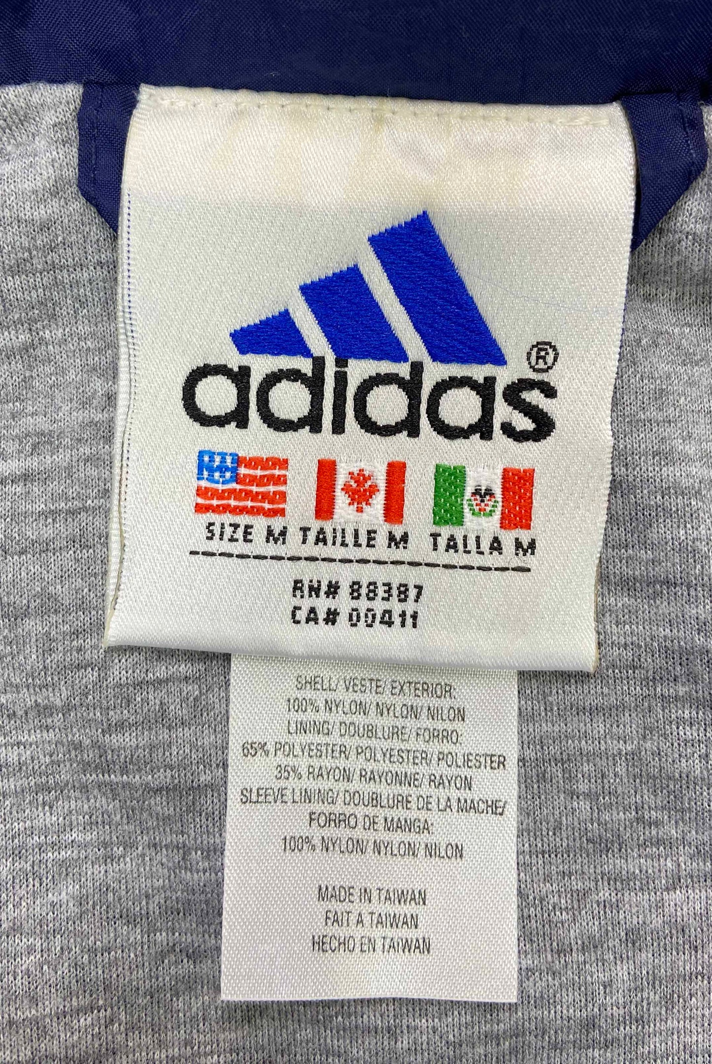 90's Vintage Adidas Nylon Jacket / 2801