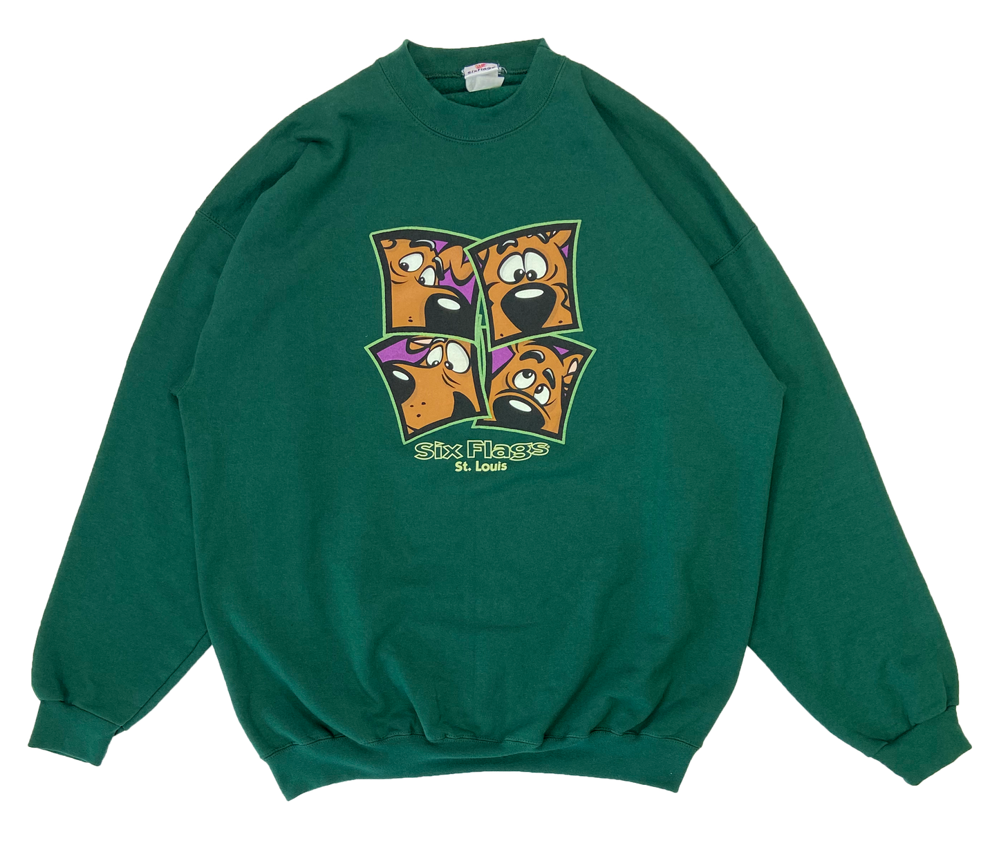 00' Vintage Scooby Doo x Six Flags Vintage Sweat-Shirt / 2807