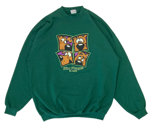 00' Vintage Scooby Doo x Six Flags Vintage Sweat-Shirt / 2807