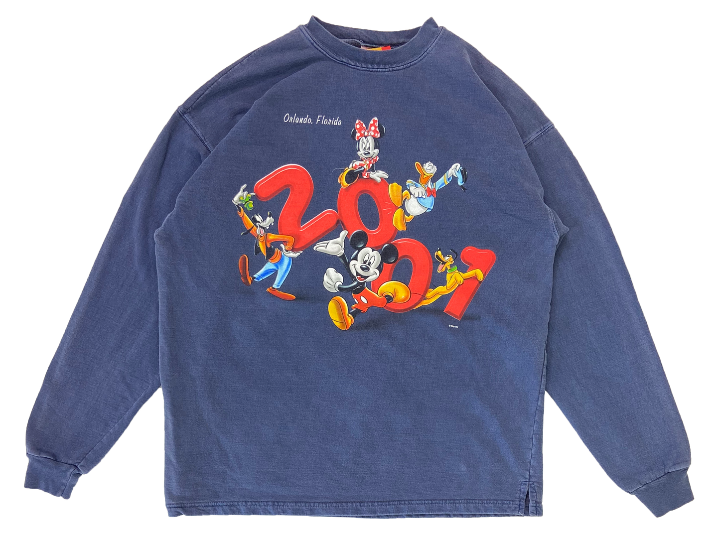 00' Disney Made in USA Vintage Sweat-Shirt / 2813