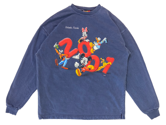 00' Disney Made in USA Vintage Sweat-Shirt / 2813