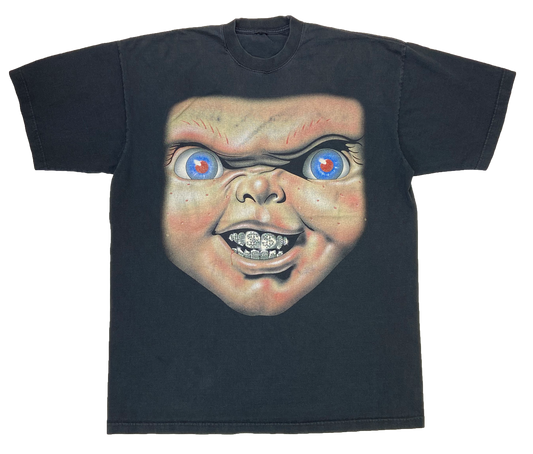 Vintage Child's Play Chucky Parody T-Shirt / 2826