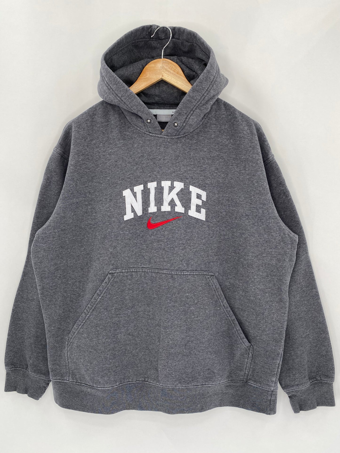 00’ NIKE Size L Vintage Hoodie Sweat-Shirt / 5695